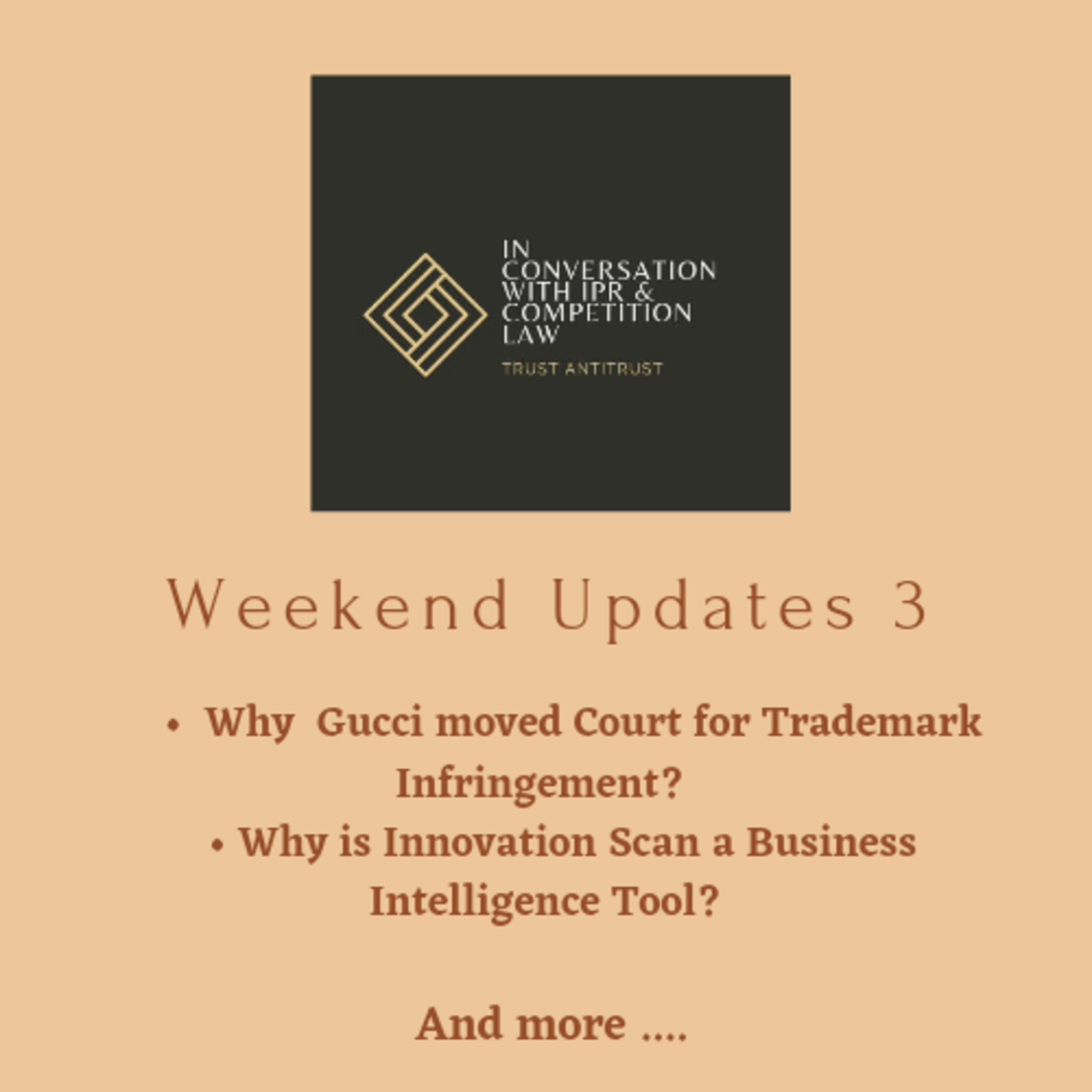 In Conversation With IPR & Competition Law