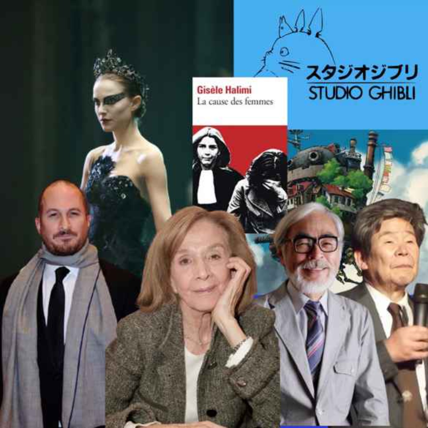 EPISODE 33 - Gisèle Halimi - Darren Aronofsky - Studio Ghibli episode artwork