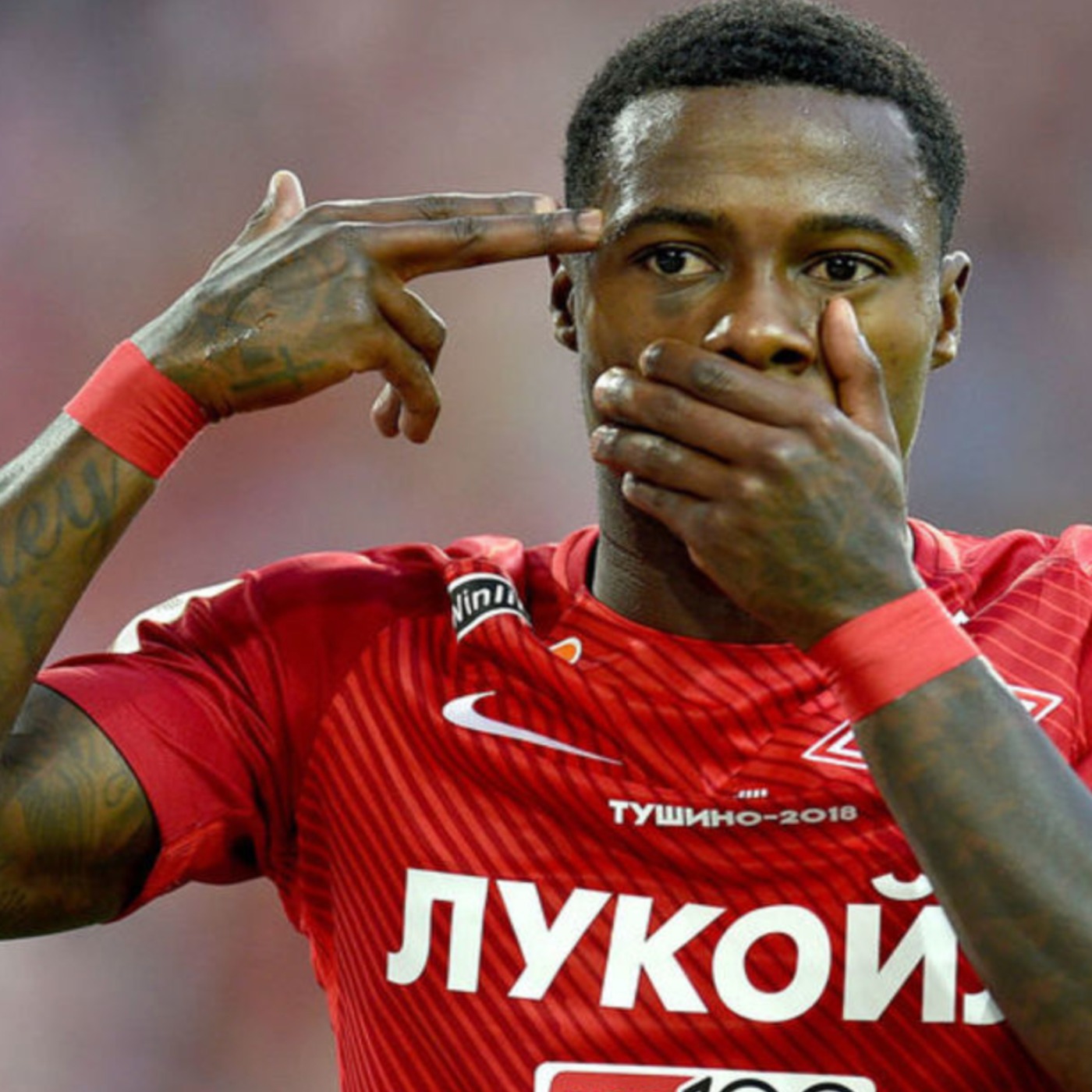 Quincy Promes breaks out the slammer