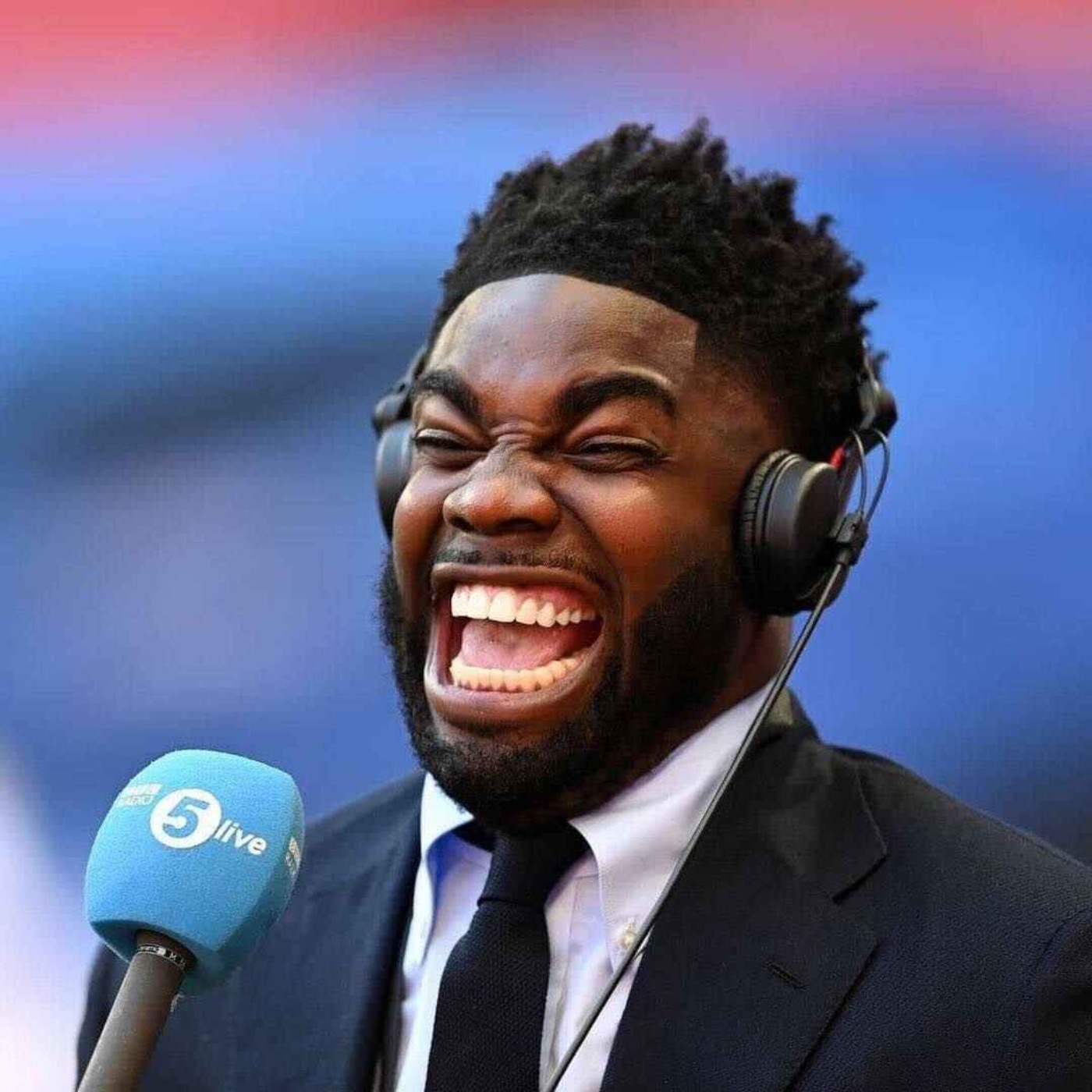 Micah Richards: grinning with debauched pleasure
