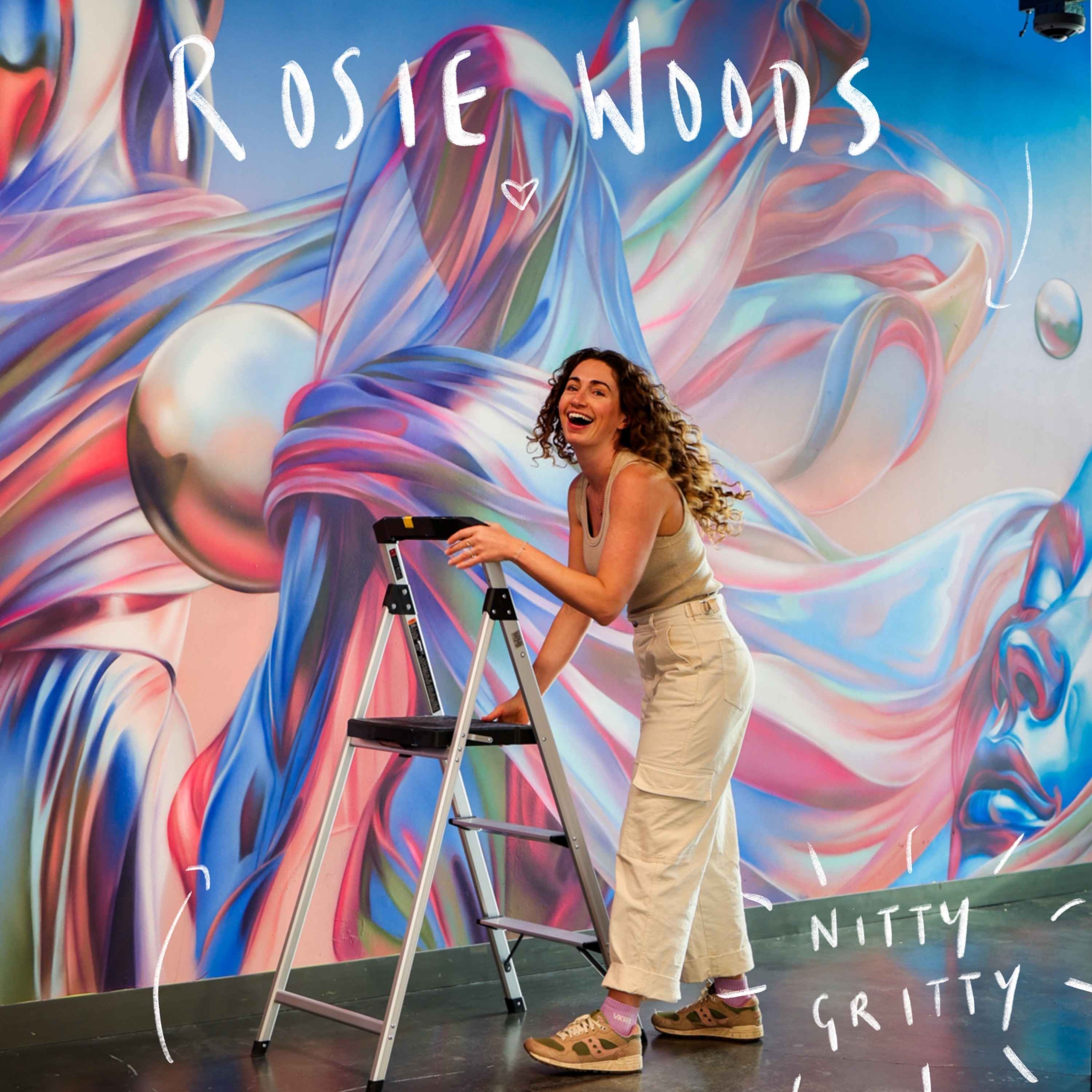 ROSIE WOODS - Murals, self comparison and investing in your work