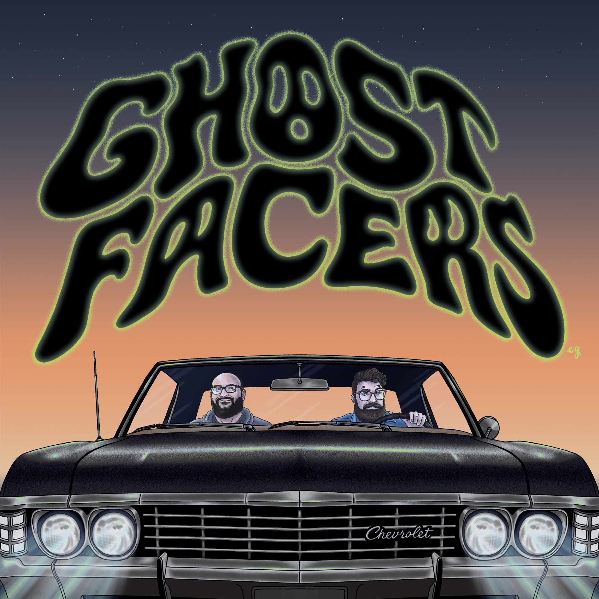 Ghostfacers: A Supernatural Rewatch Artwork