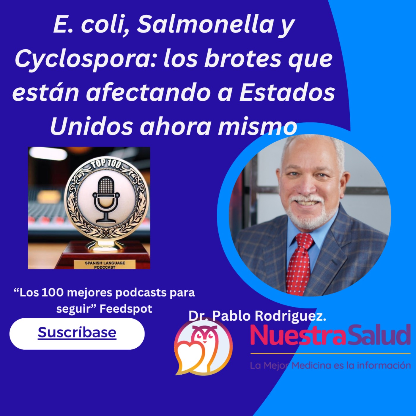 E. Coli, salmonella y cyclospora