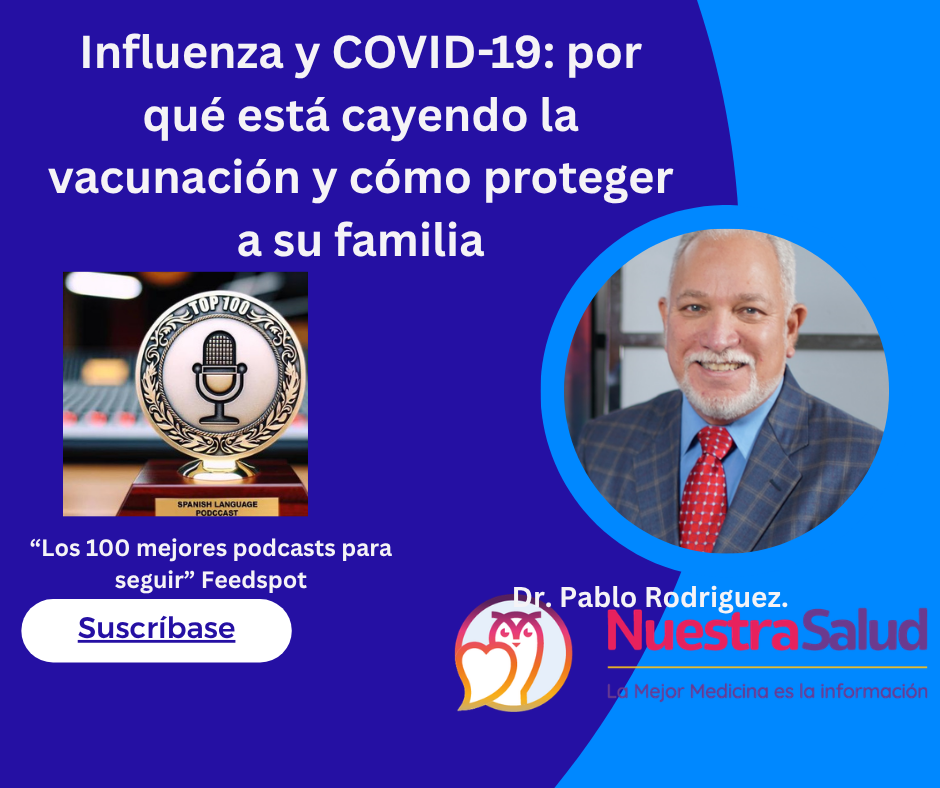 Influenza y COVID-19: por qué está cayendo la vacunación y cómo proteger a su familia episode artwork