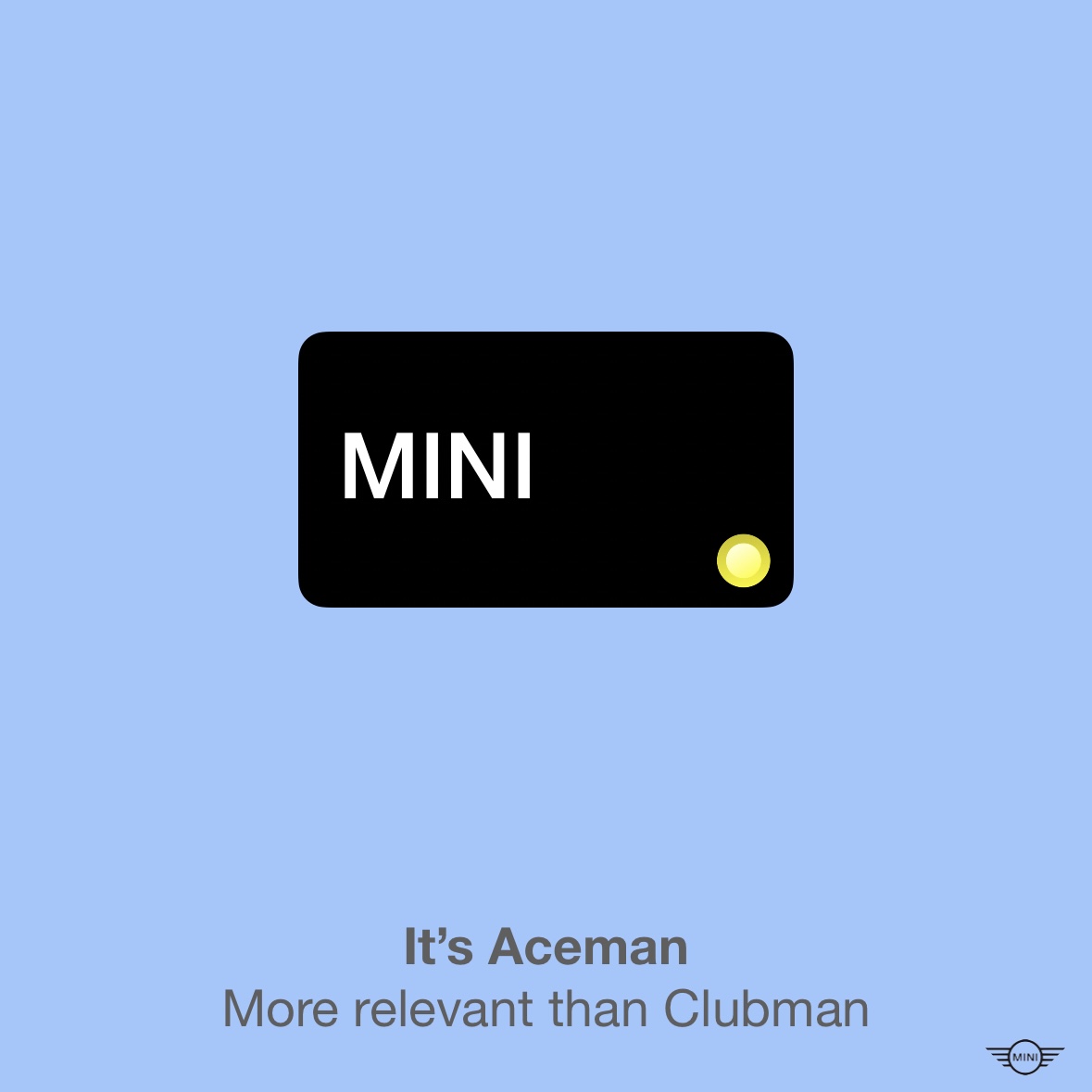It’s Aceman