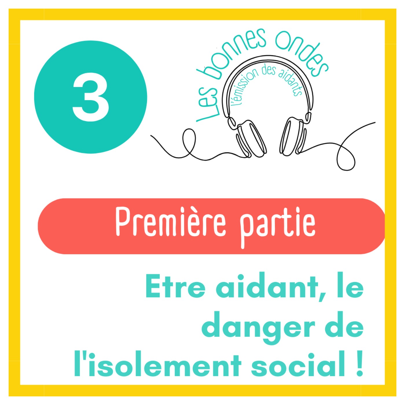 - 𝟭𝗲̀𝗿𝗲 𝗽𝗮𝗿𝘁𝗶𝗲 -podcast de l'émission 3️⃣ episode artwork