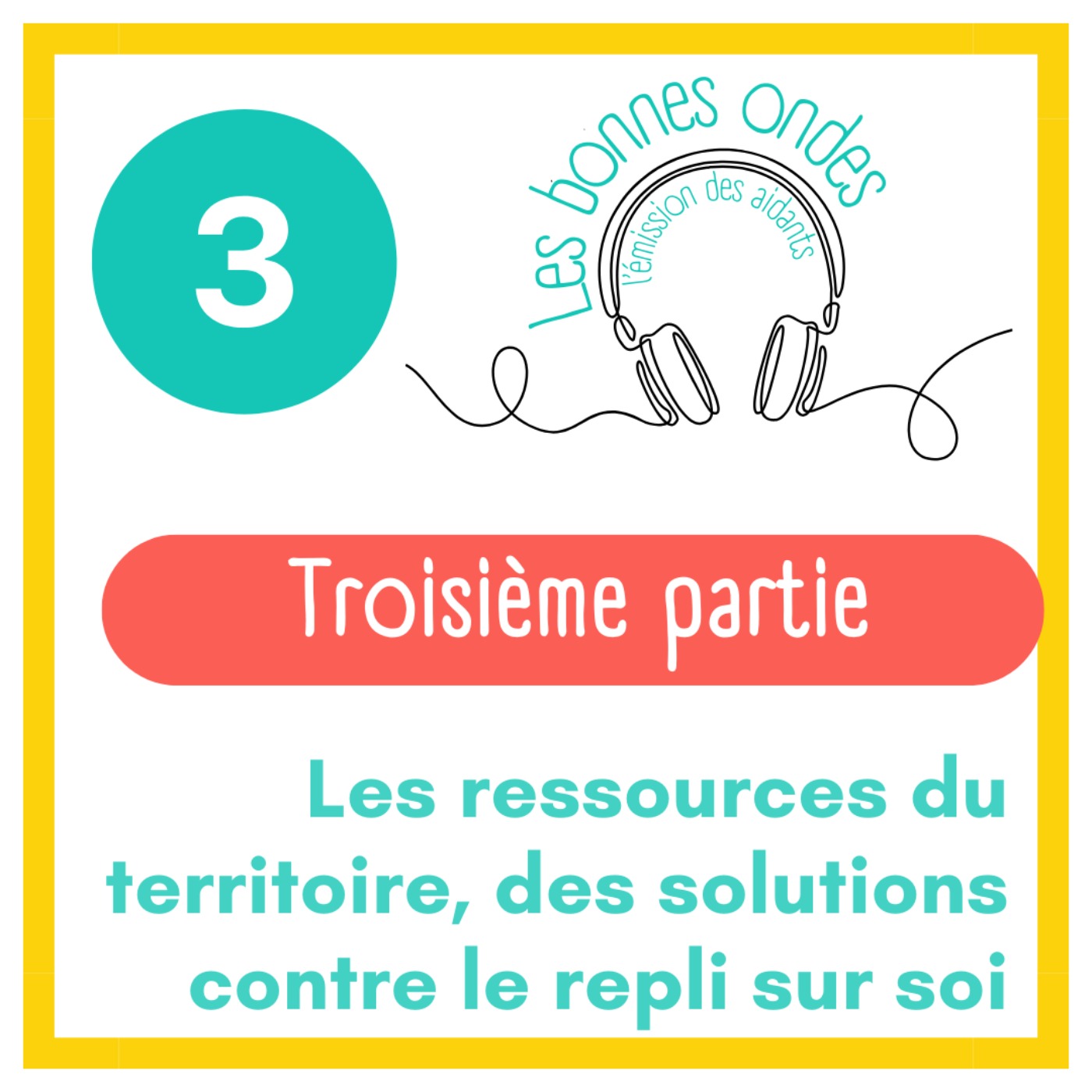 - 𝟯 𝗲̀𝗺𝗲 𝗽𝗮𝗿𝘁𝗶𝗲 -podcast de l'émission 3️⃣ episode artwork