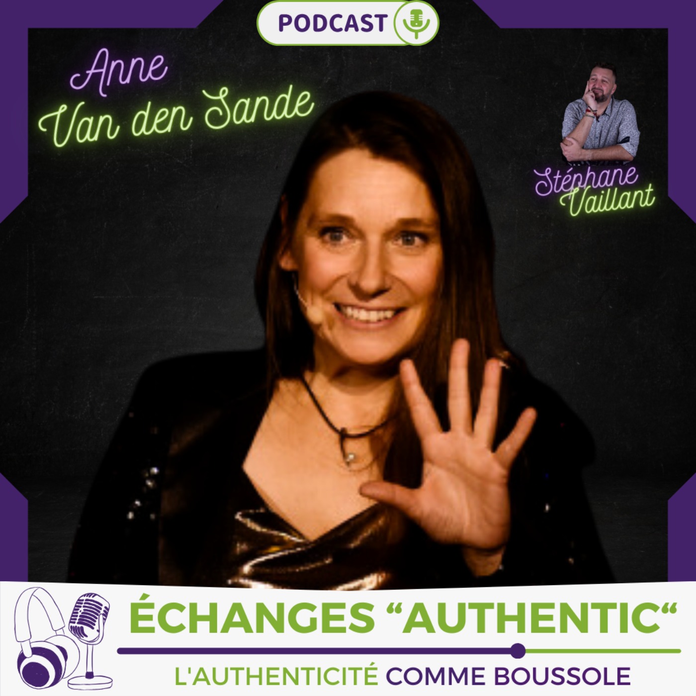 Échanges « Authentic » avec Anne Van den Sande