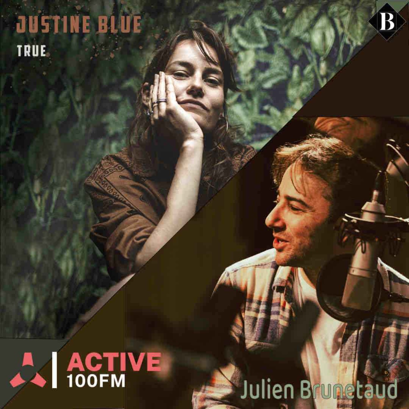 cover art for BLUES'UP Studio #13 feat. Justine Blue & Julien Brunetaud