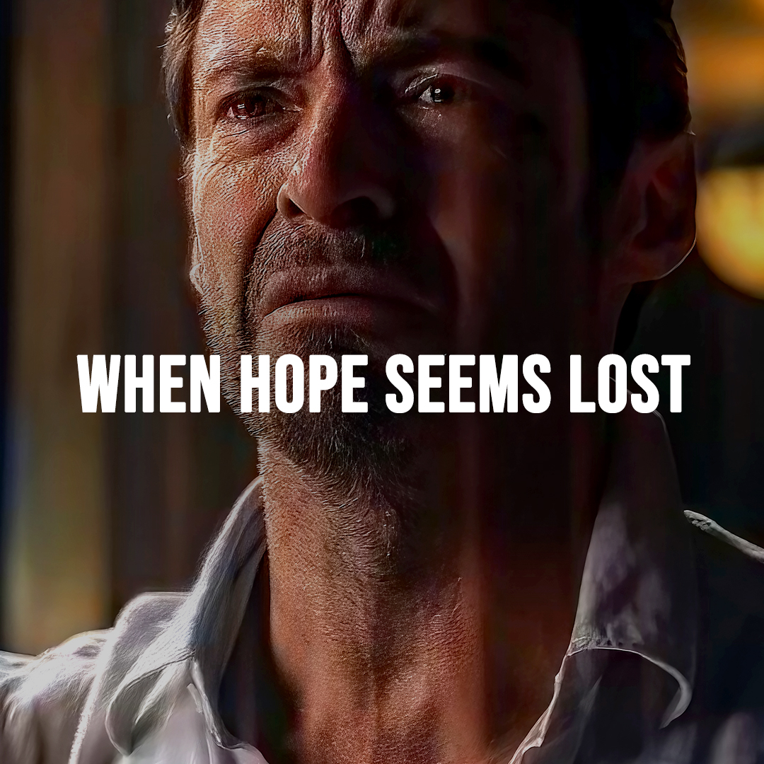 WHEN HOPE SEEMS LOST