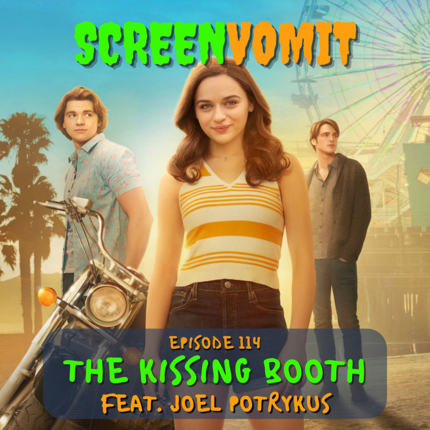 cover art for The Kissing Booth ft. Joel Potrykus: "We Go To the Movies To Find God"
