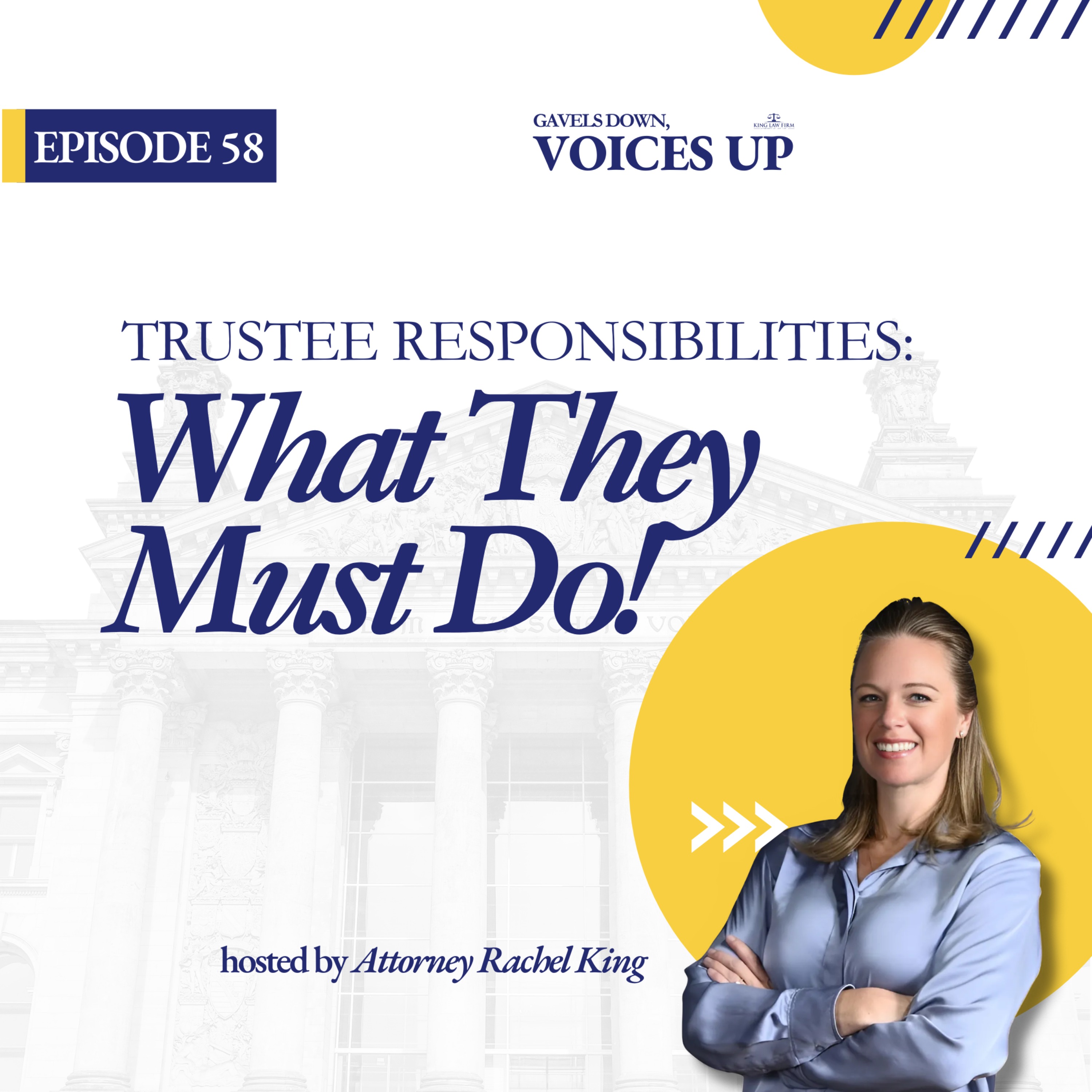 Gavels Down, Voices Up with Attorney Rachel King - Divorce Expert and Family Law