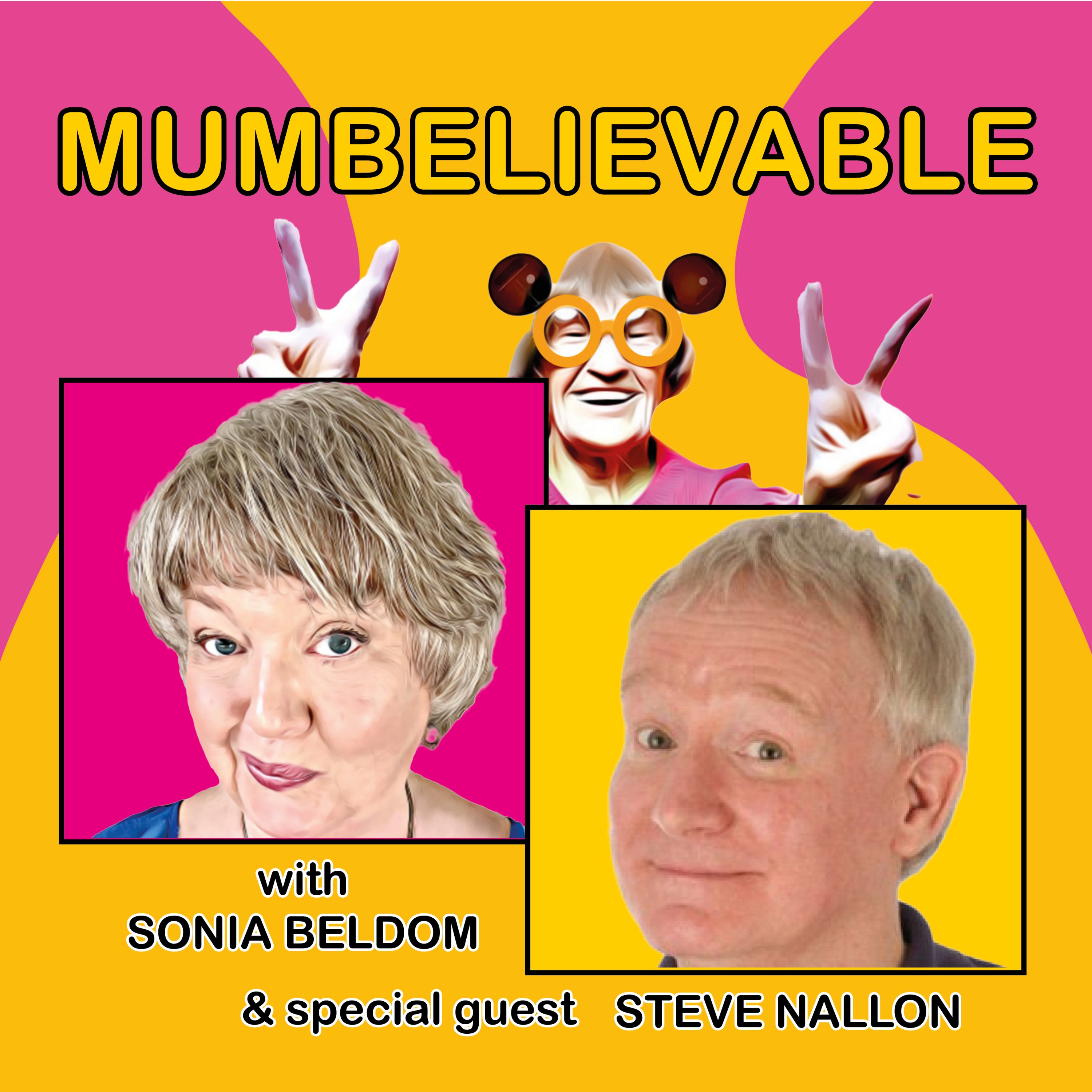 Steve Nallon aka Maggie Thatcher and his mums - MUMBELIEVABLE with ...