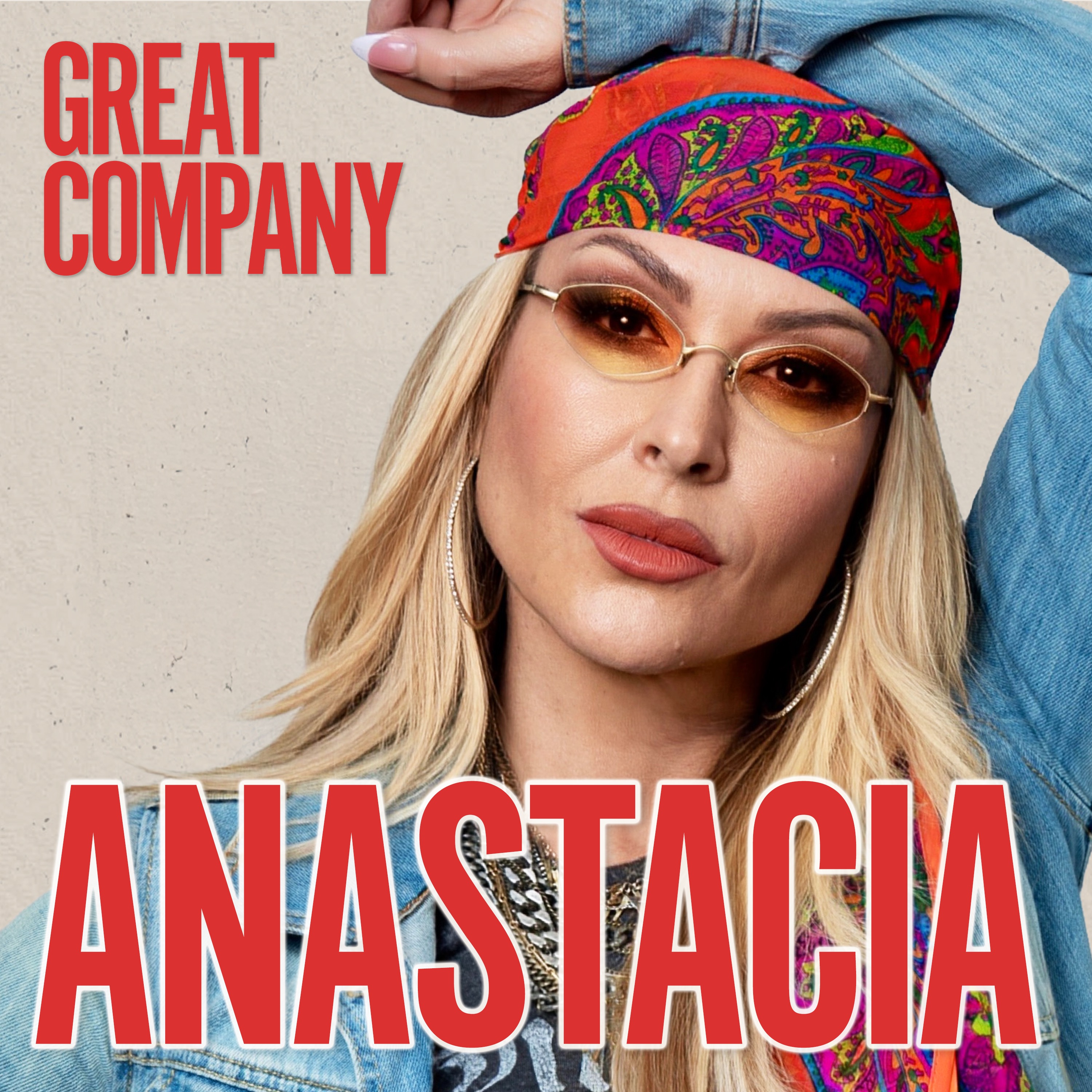 Cover art for the episode "ANASTACIA: Michael Jackson Tried To Sign Me After Seeing Me On TV" from Great Company with Jamie Laing