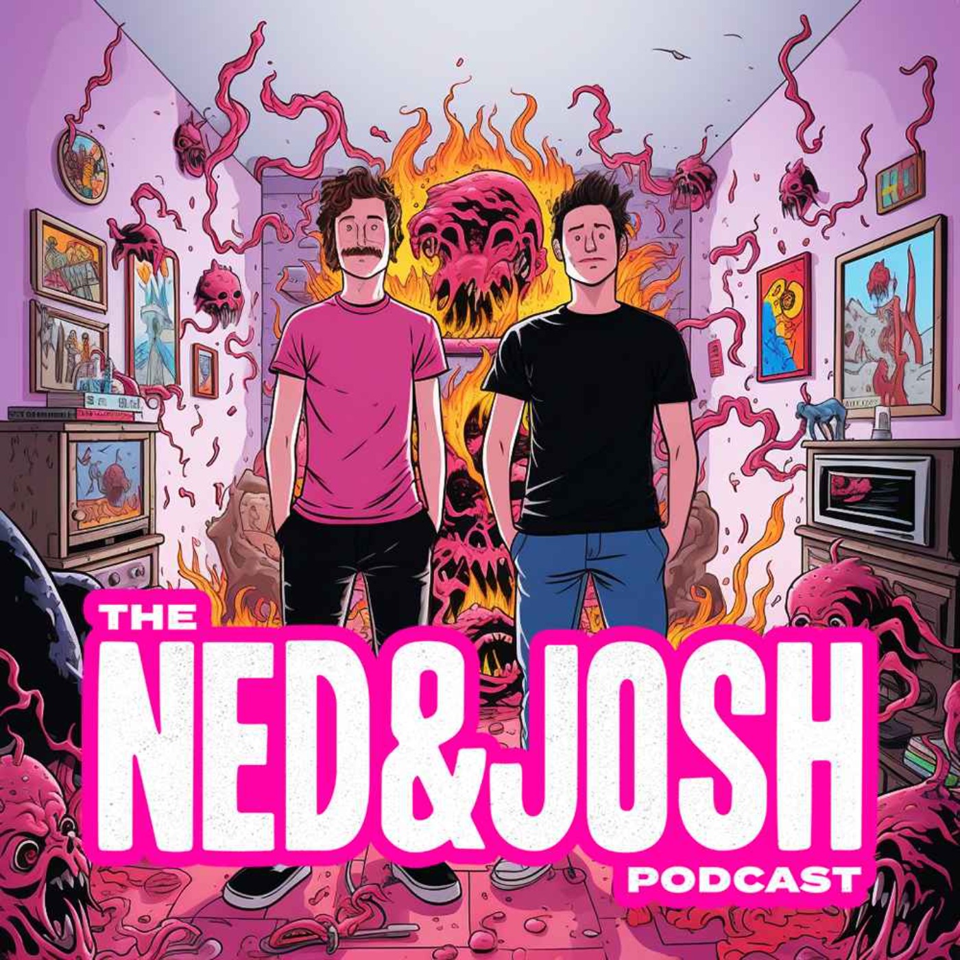 cover art for The Ned & Josh Podcast - A Big Ol' Footlong