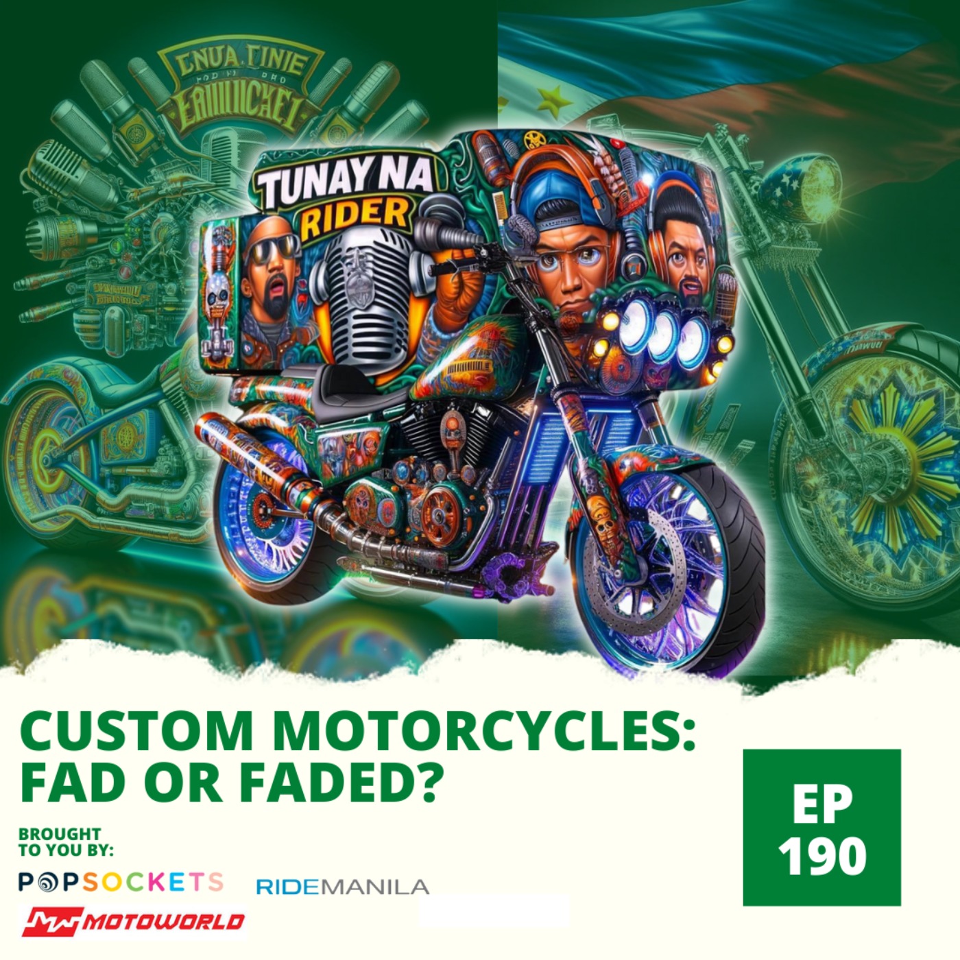 cover art for Ep. 190: Custom Motorcycles: Fad or Faded?