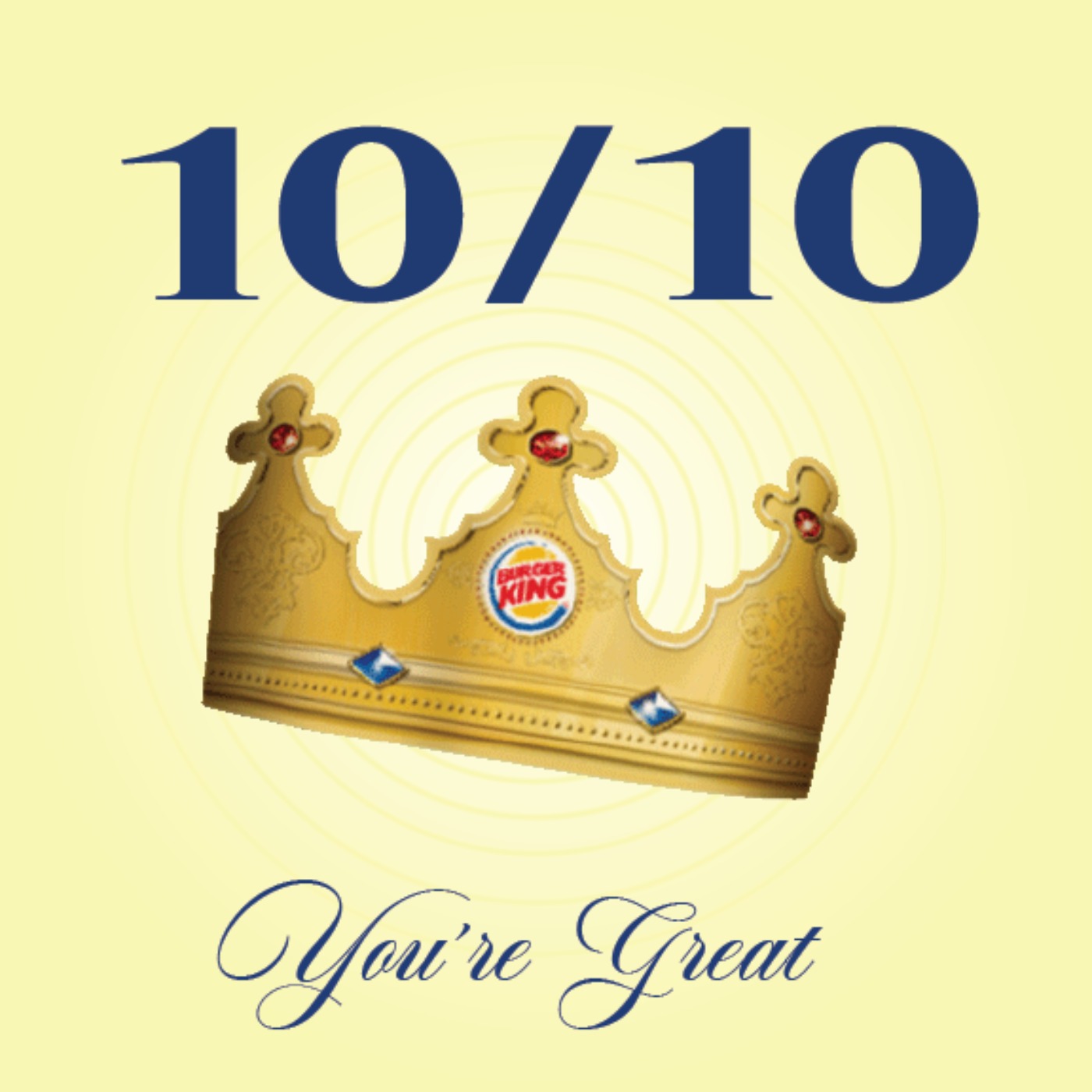 10/10 You\'re Great