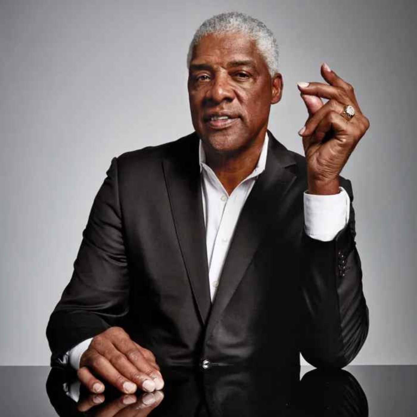 SANDERS SAYS - LARRY SANDERS and DR. J talk FAMILY, FATHERHOOD and TRAUMA episode artwork