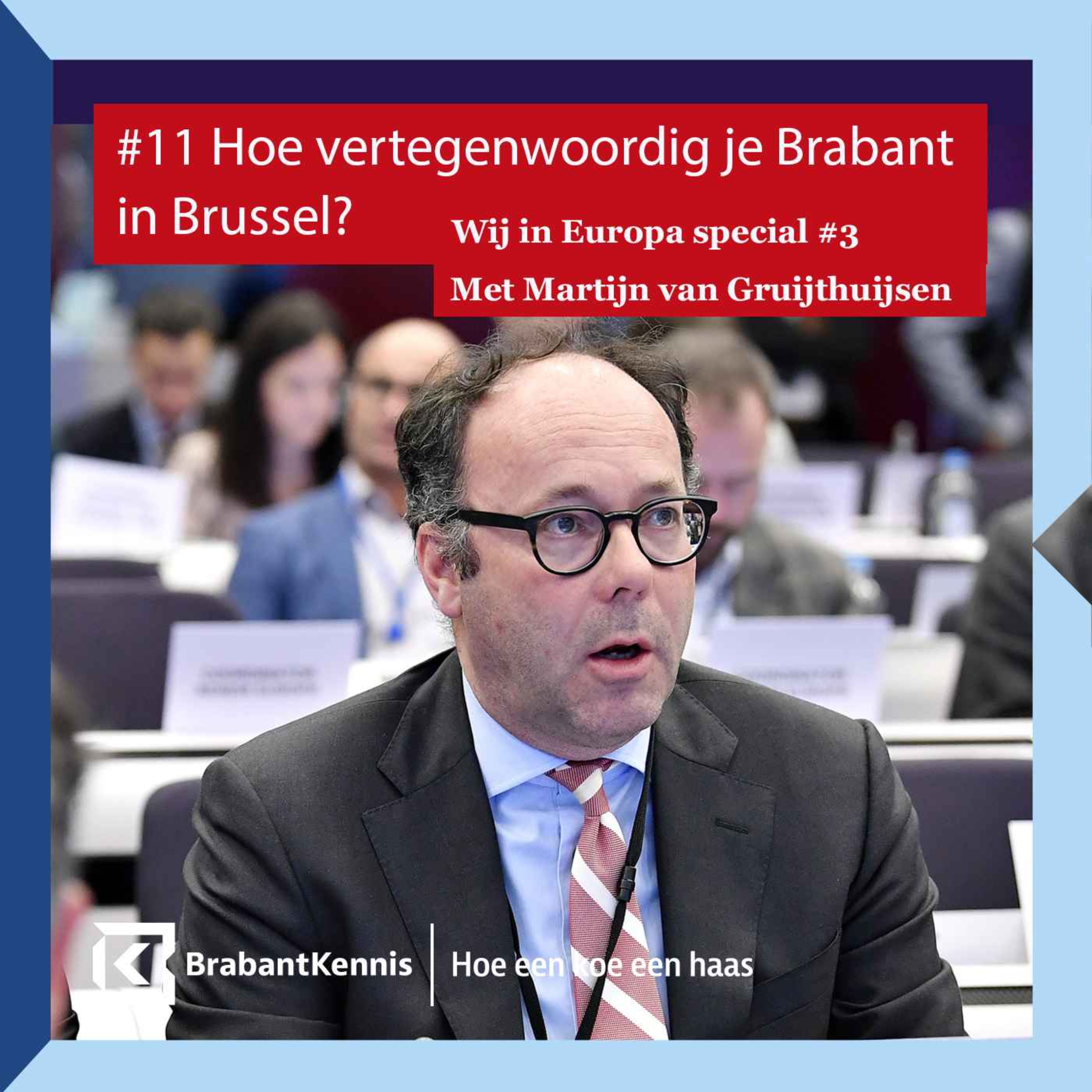 cover art for Hoe vertegenwoordig je Brabant in Brussel? - met Martijn van Gruijthuijsen
