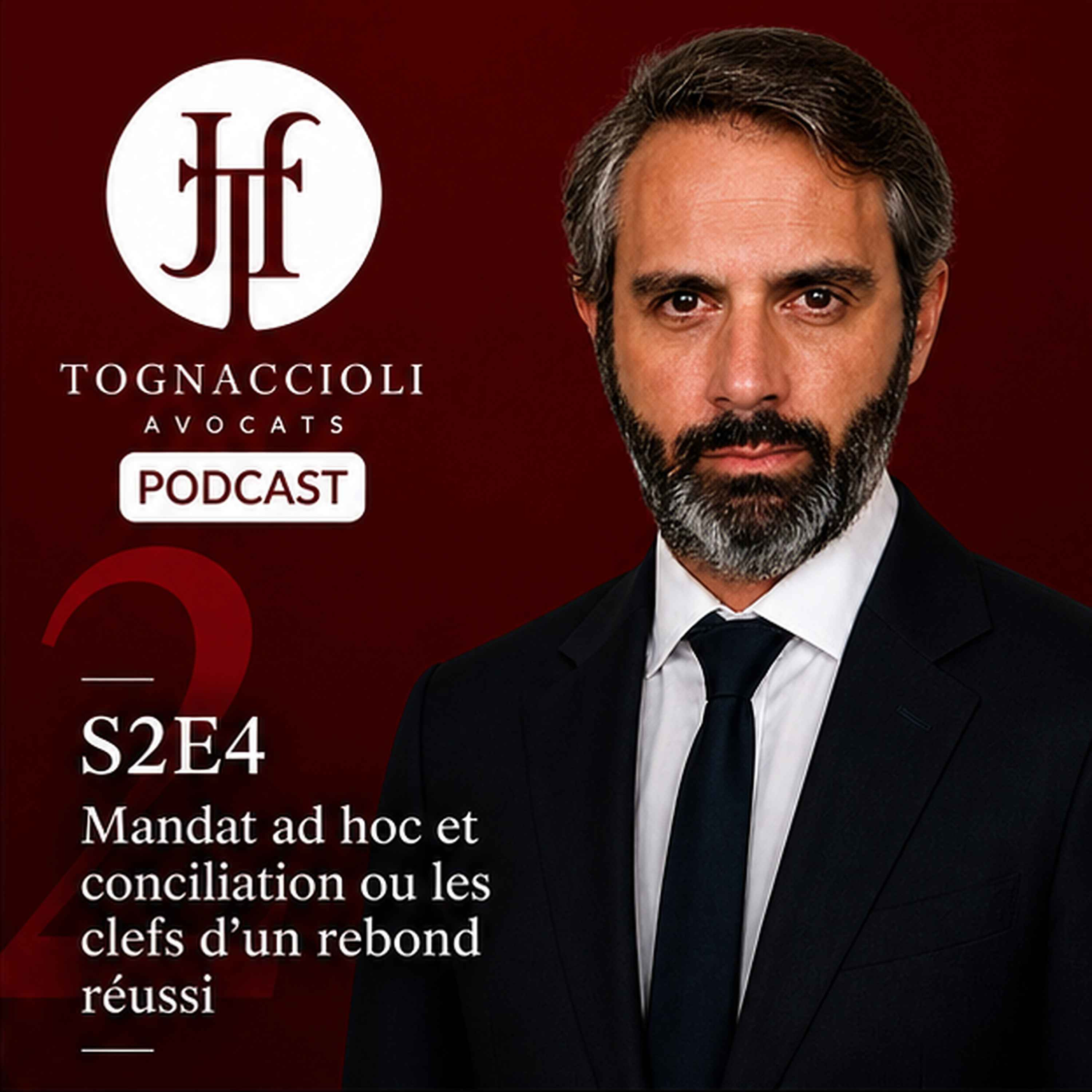 Pochette de l'épisode Mandat ad hoc et conciliation ou les clefs d'un rebond réussi