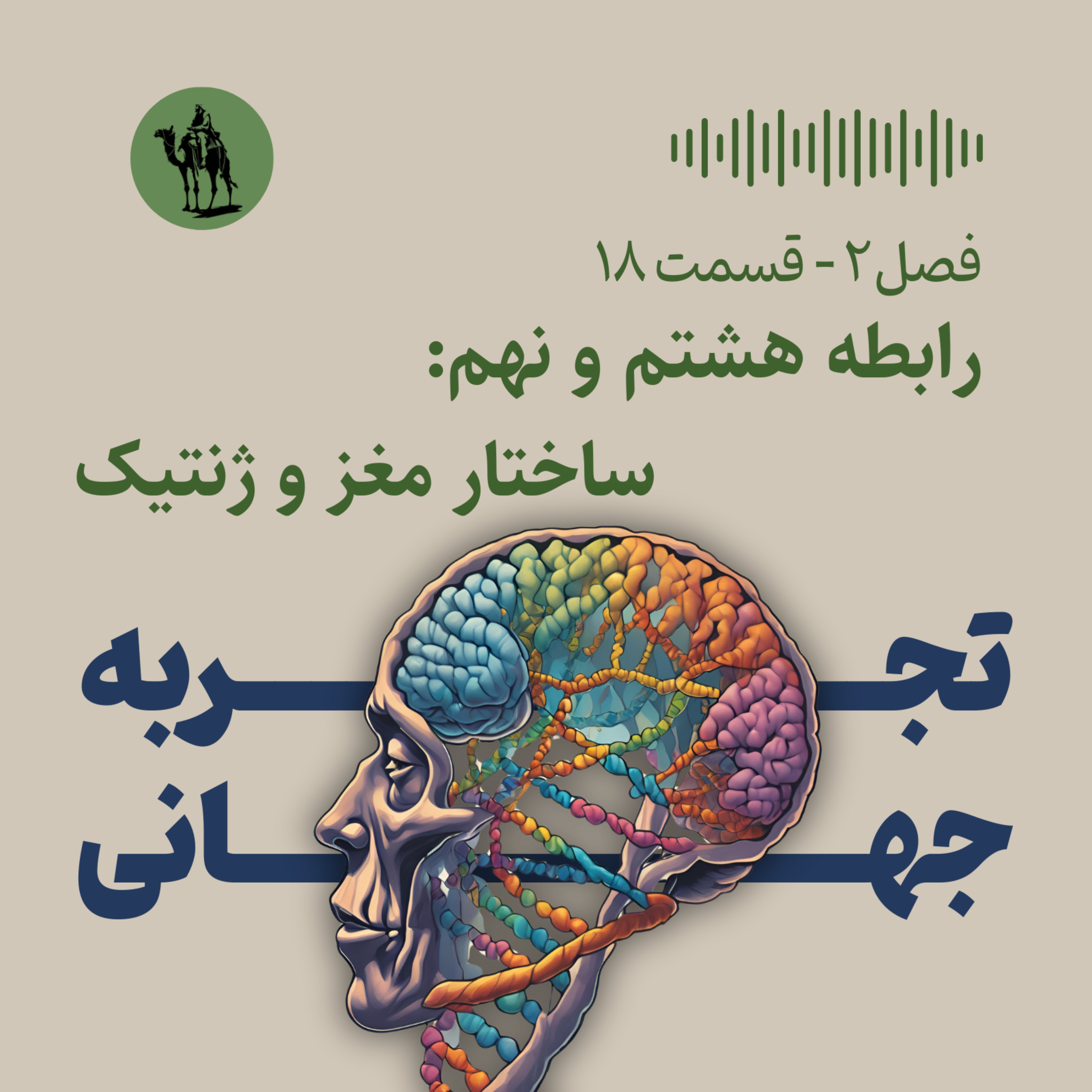 پادکست تجربه جهانی - Jahani Experience - رابطه هشتم و نهم: ساختار مغز و ژنتیک (عوامل موثر بر اضطراب و افسردگی)