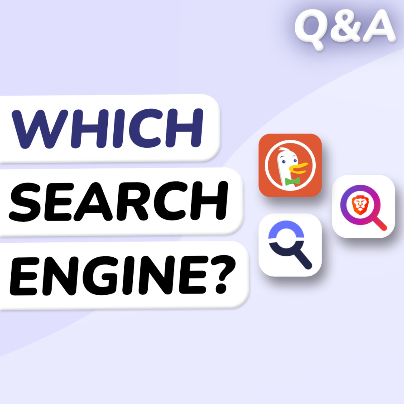 Q&A: What Search Engine(s) Do We Use? - podcast episode cover