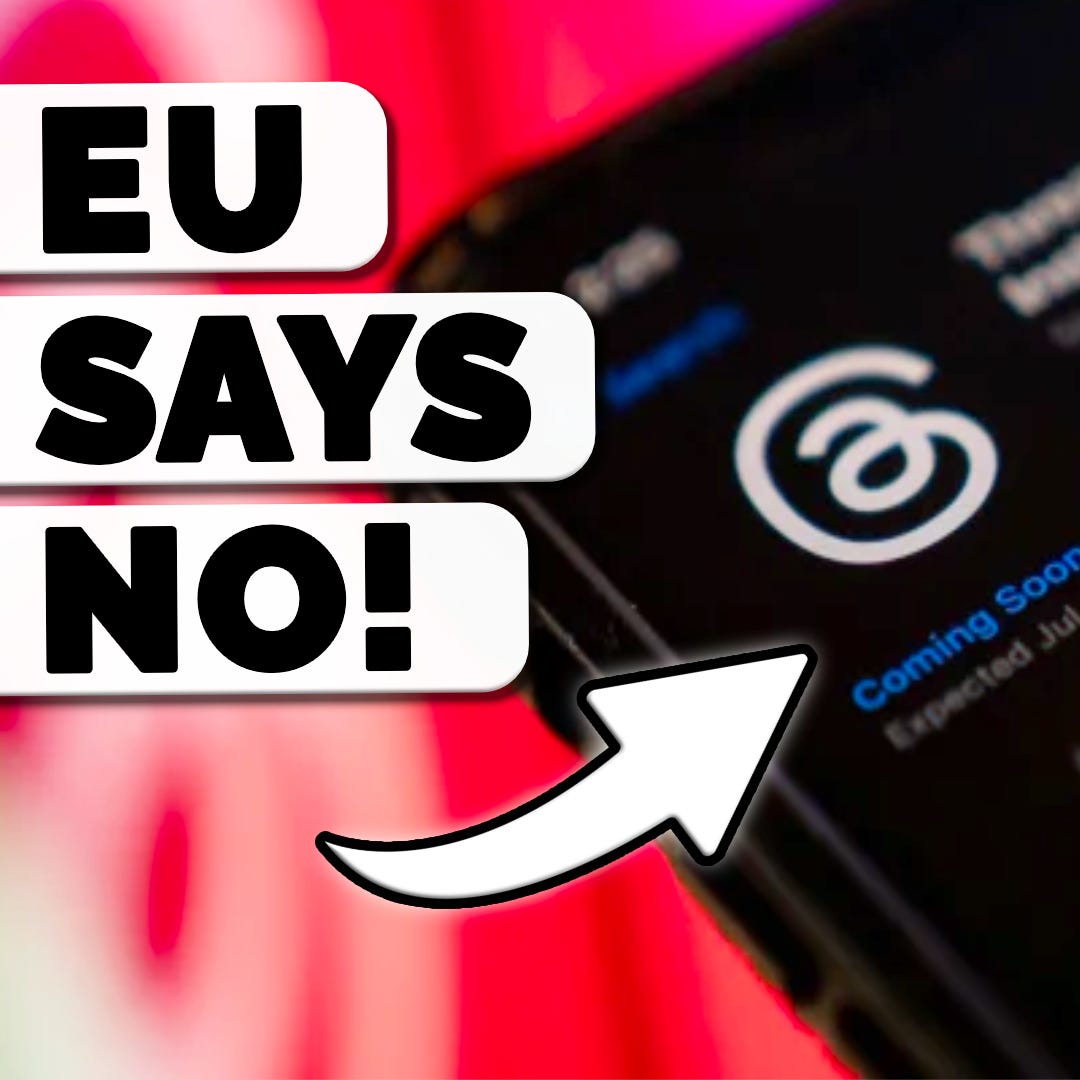 EU Says 'NO' to Instagram Threads - SR141 - podcast episode cover