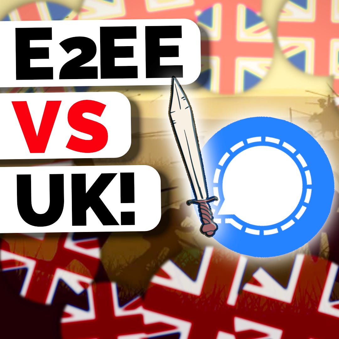 The UK is Trying to Backdoor Encryption! - SR125 - podcast episode cover