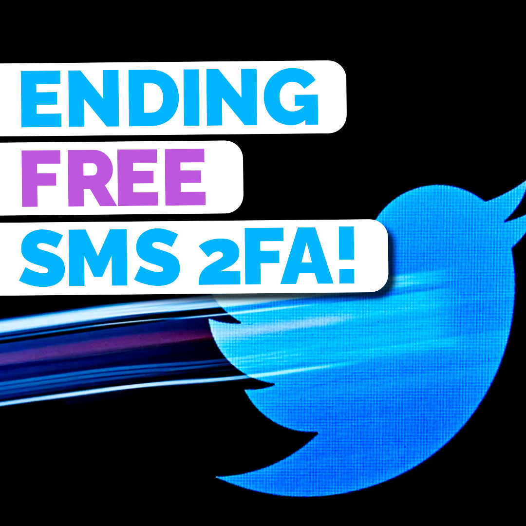 Twitter Paywalls SMS 2FA - What Now!? - SR122 - podcast episode cover