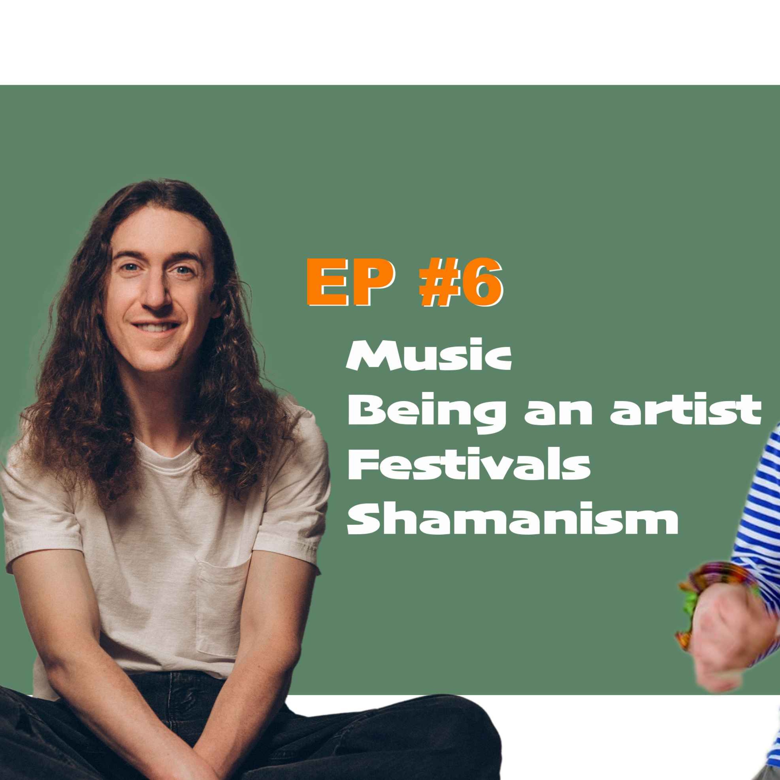 Ep 6 Promo with Vladi, talking music, being an artist, festivals, breath work, shamanism and more :)