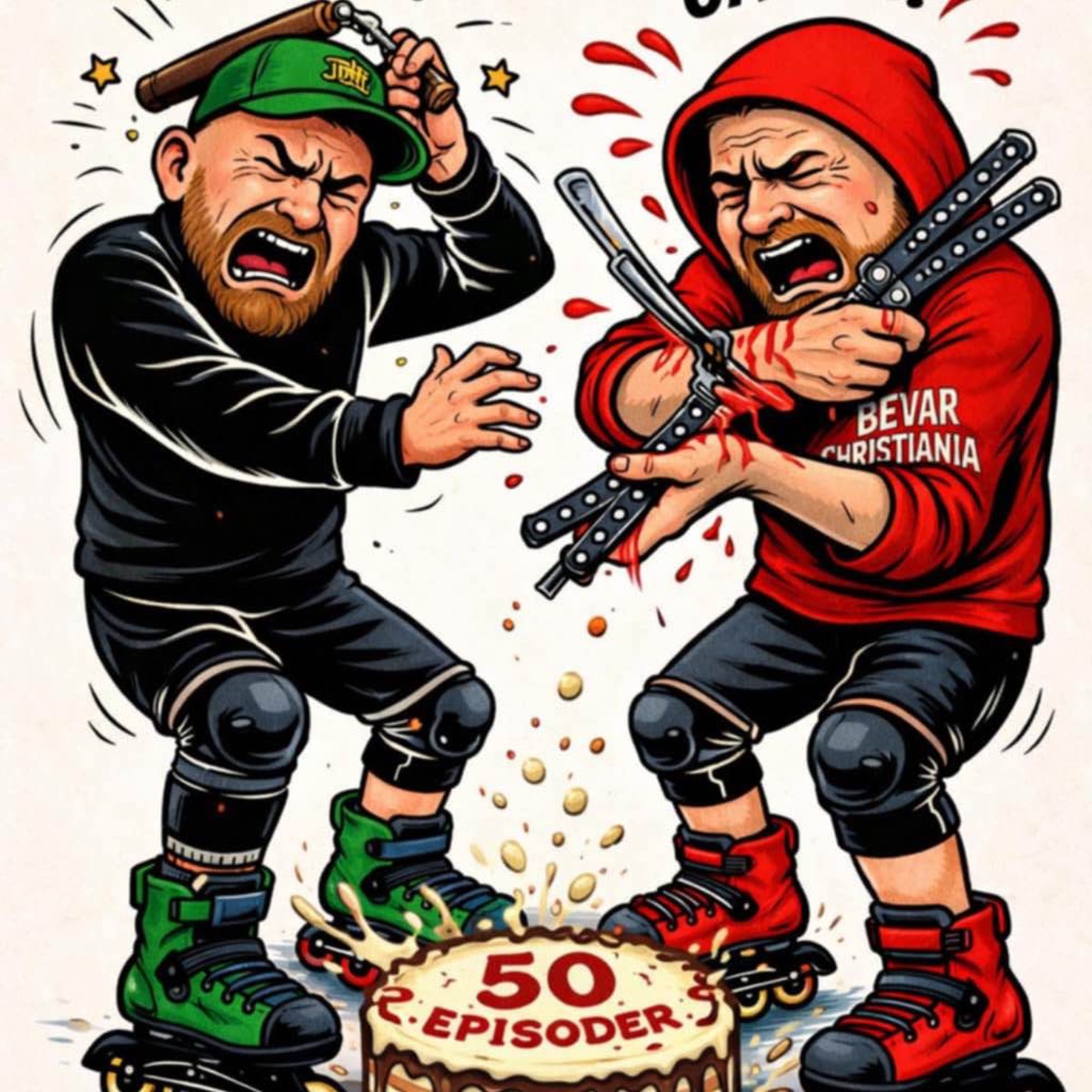 50! Trump, Grønland, forbudet mot nunchaku, ninjastjerner og batanga/butterflykniver. Fritenkernes Filmkvarter: 90-tallets beste filmer: Prayer of the Rollerboys