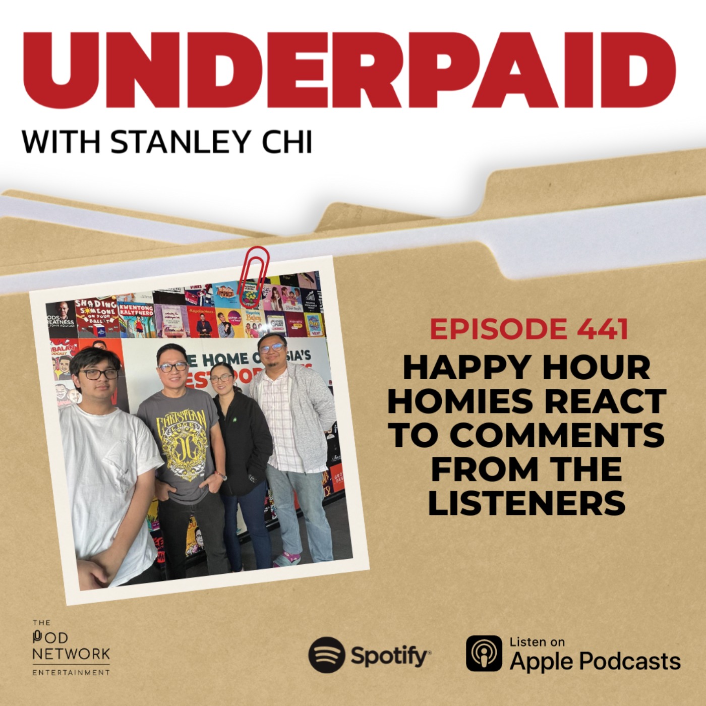 Episode 441: Happy Hour Homies react to comments from the listeners