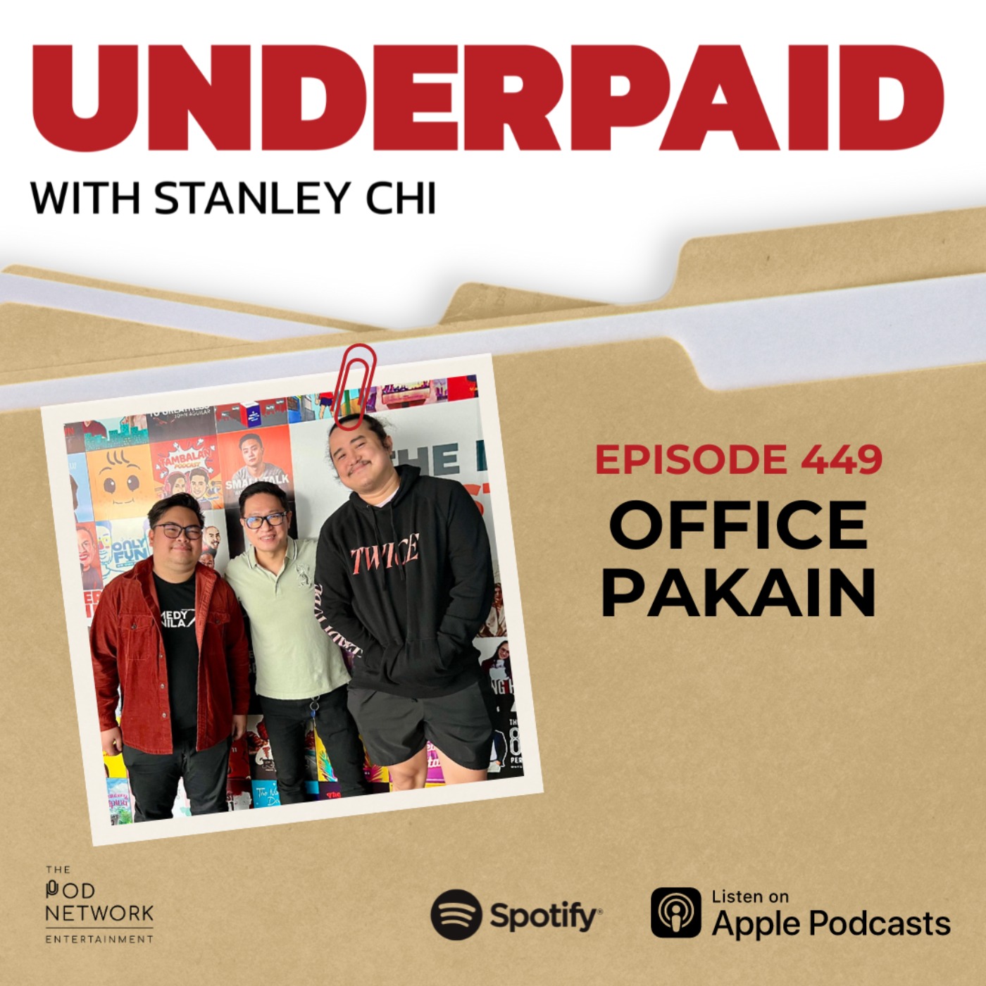 cover art for Episode 449: Office Pakain