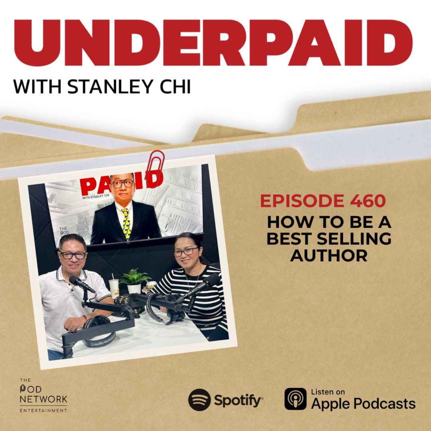 cover art for Episode 460: How to be a best selling author