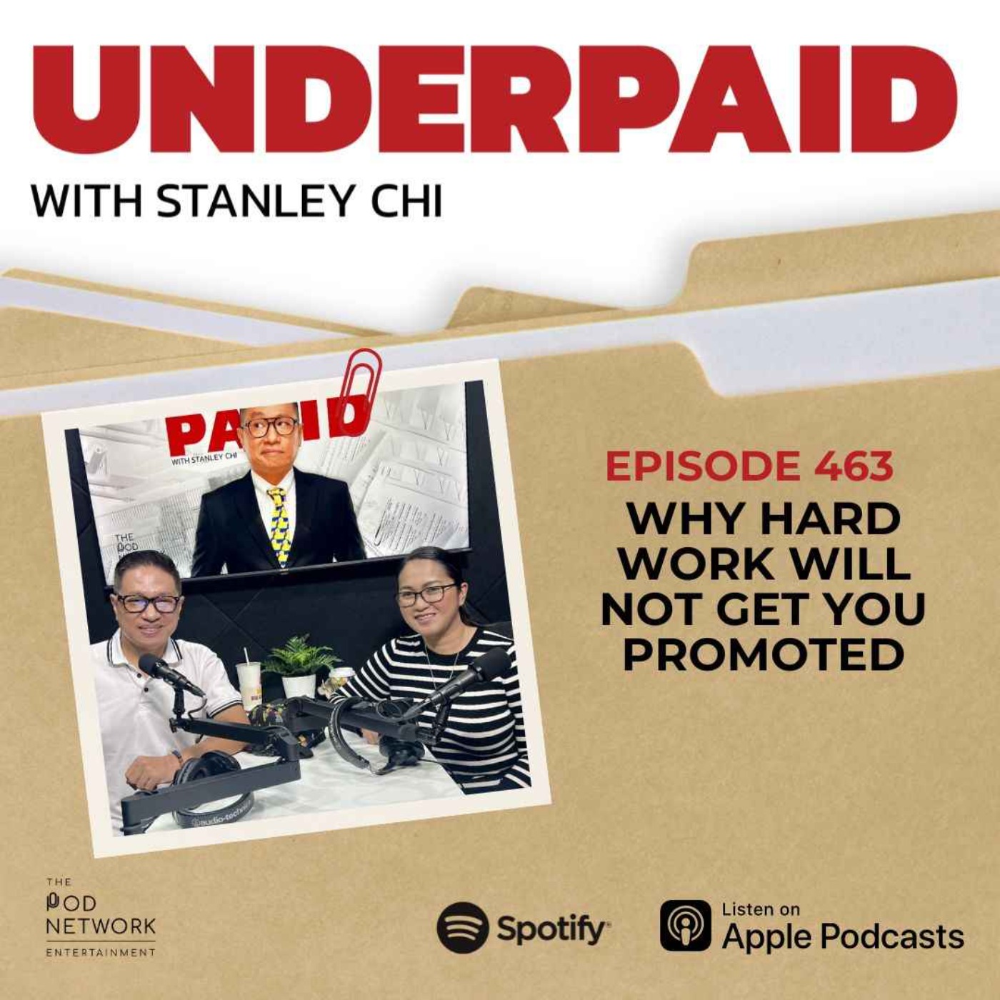 cover art for Episode 463: Why hard work will not get you promoted