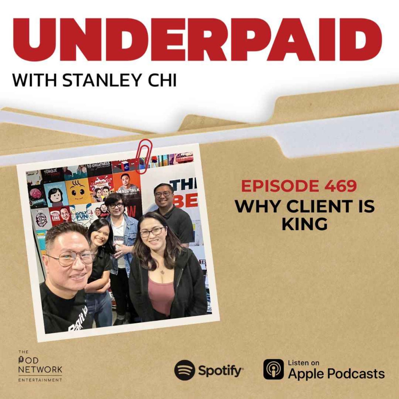 cover art for Episode 469: Why Client is King