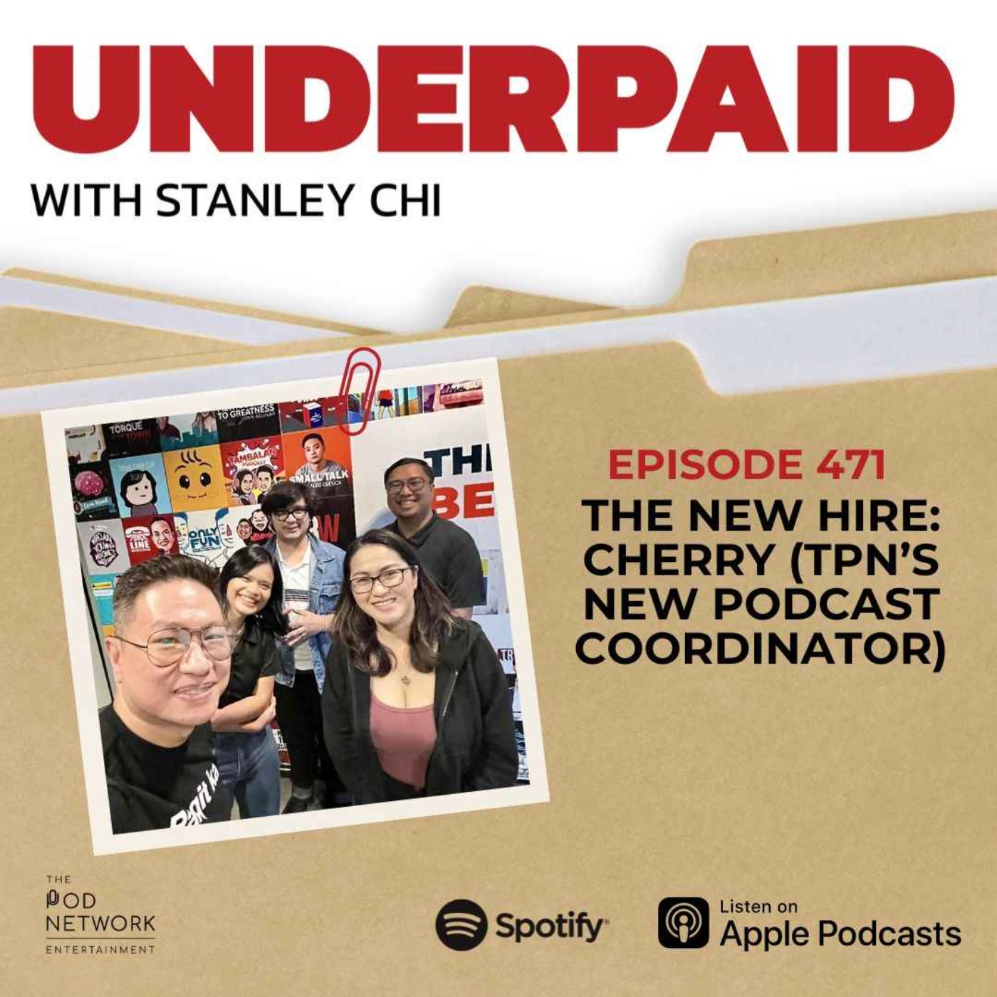 cover art for Episode 471: The New Hire: Cherry  (TPN’s New Podcast Coordinator)