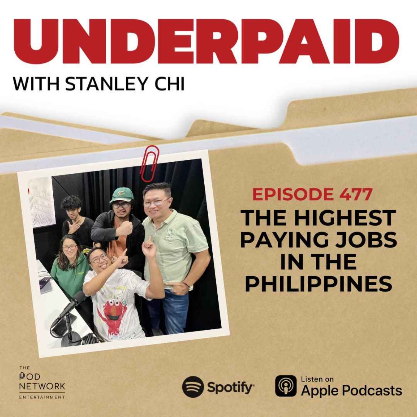 cover art for Episode 477: The highest paying jobs in the Philippines