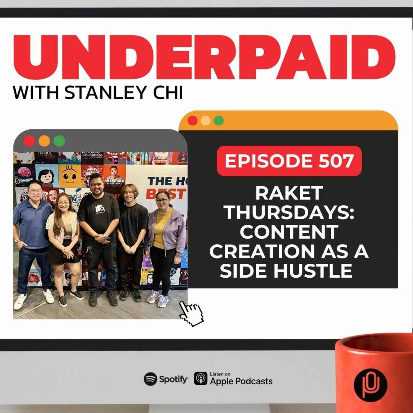 Episode 507: Raket Thursdays: Content Creation as a side hustle