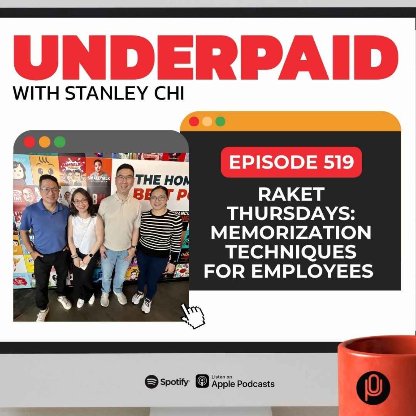 Episode 519: Raket Thursdays: Memorization techniques for employees