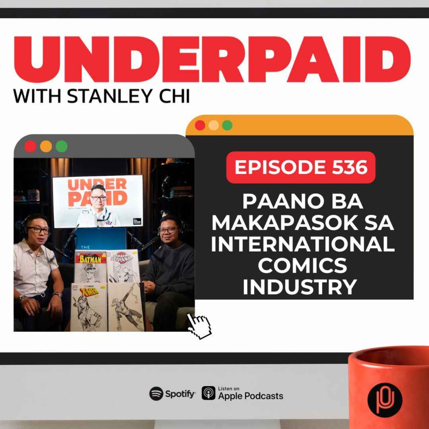 Episode 536: Paano ba makapasok sa international comics industry 