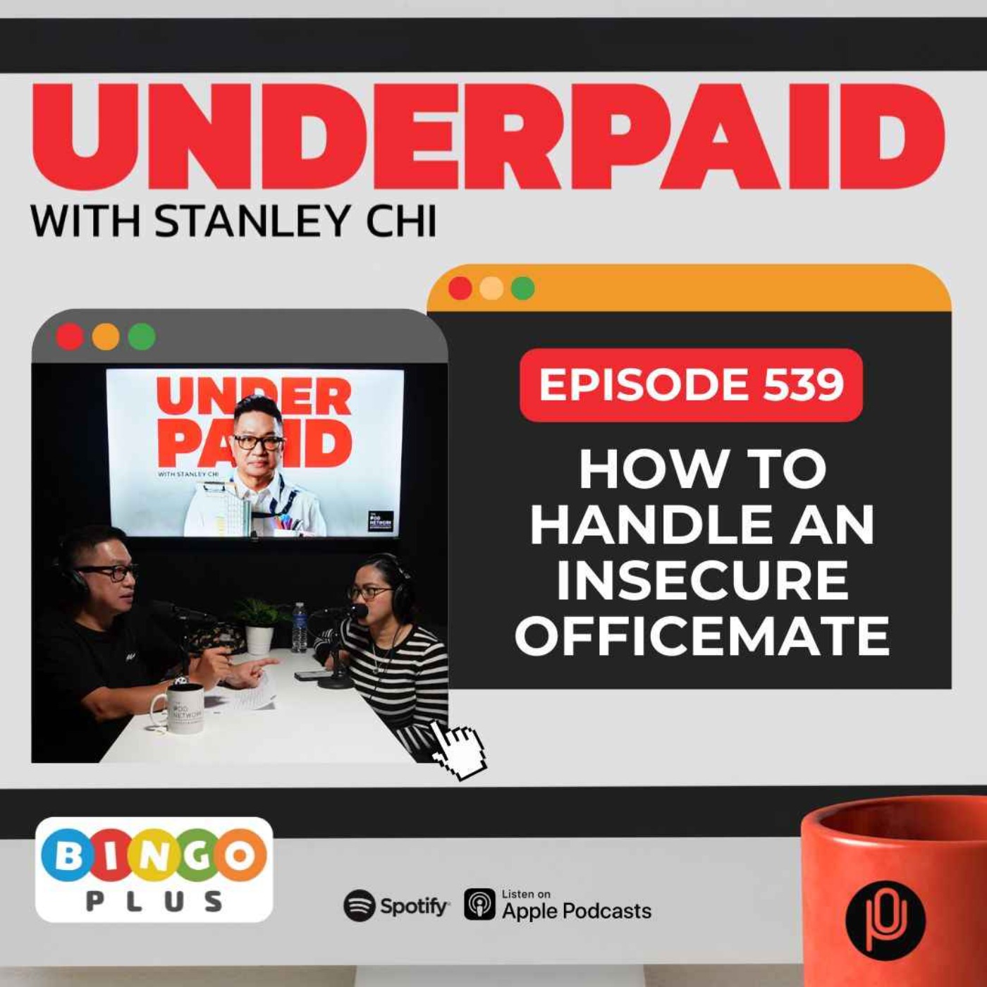 Episode 539: How to handle an insecure officemate