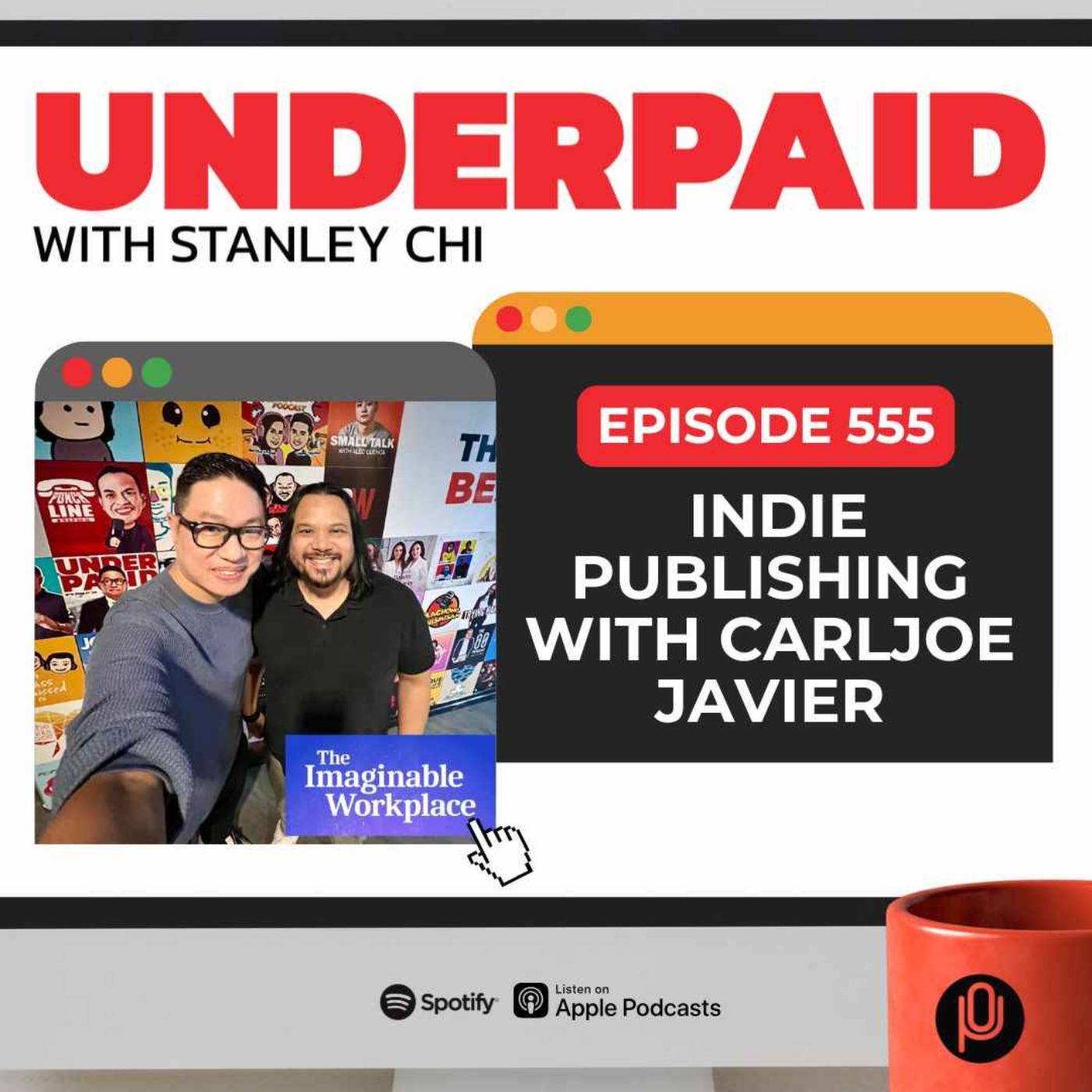 Episode 555:  Indie Publishing with Carljoe Javier