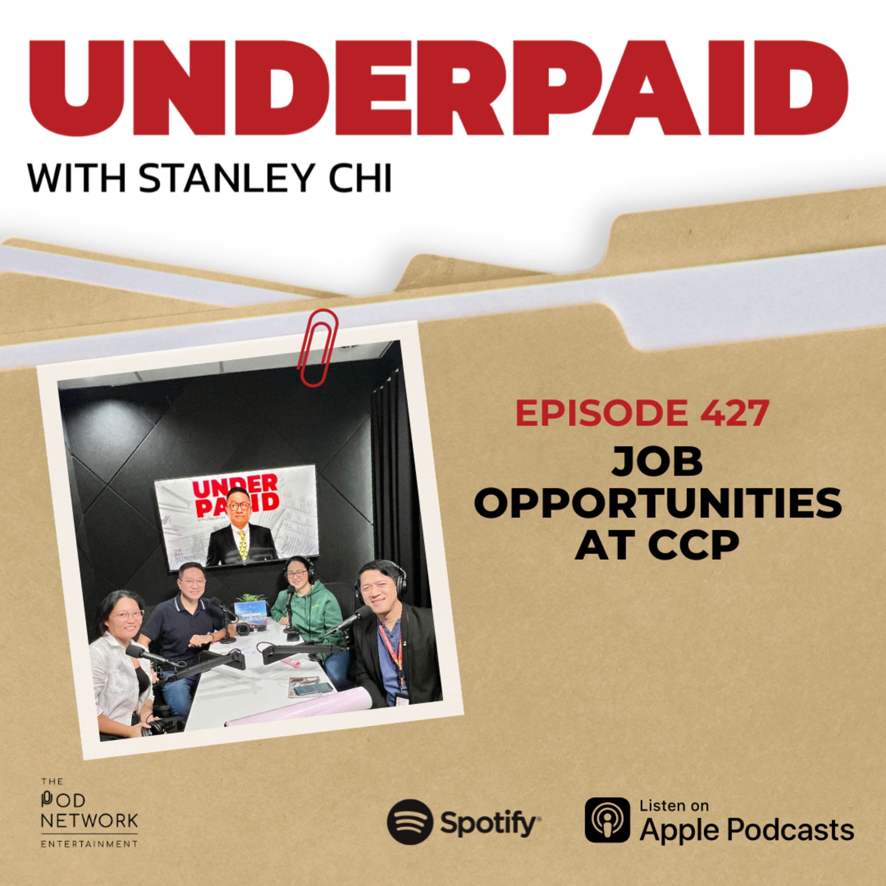 Episode 427: Job Opportunities at CCP