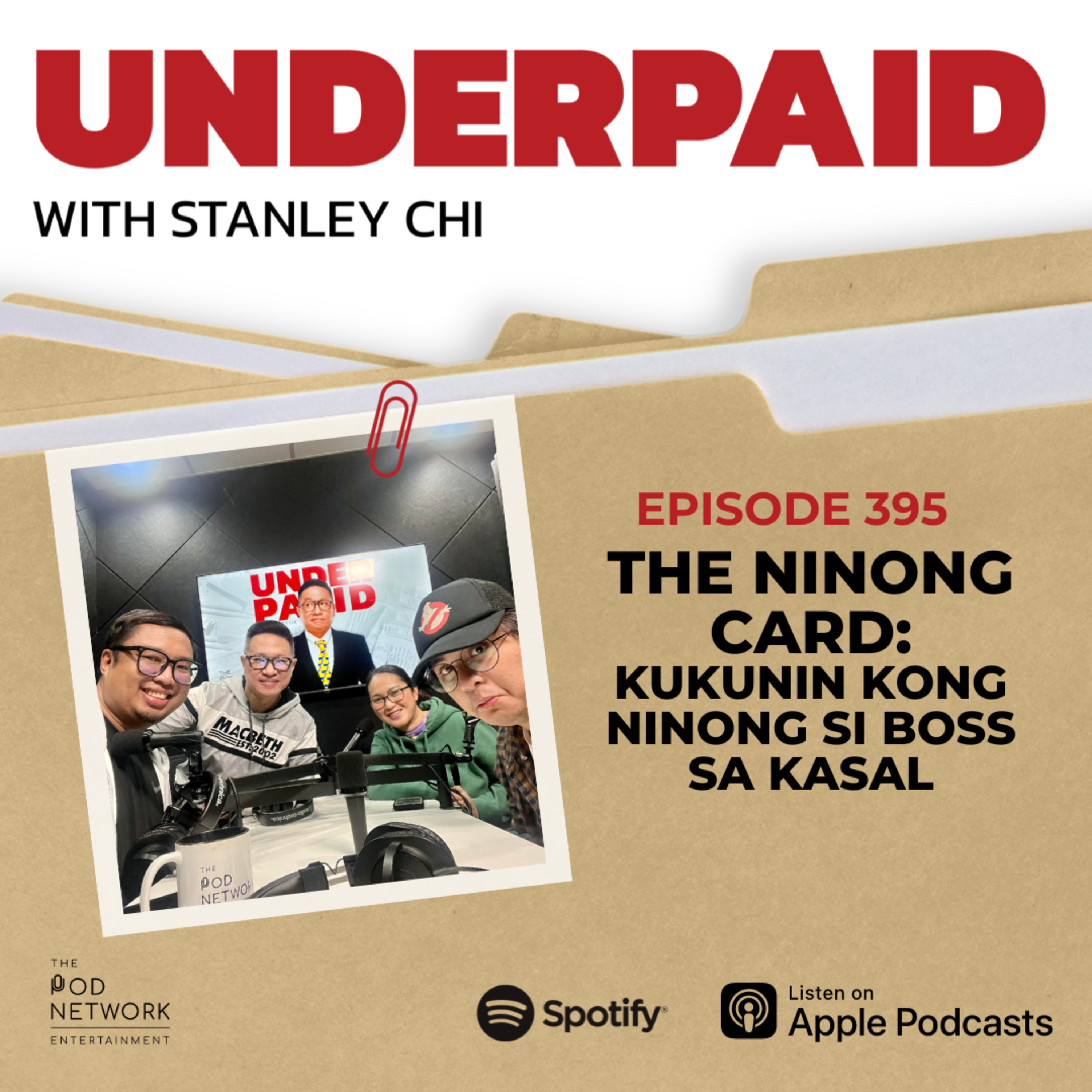 Episode 395: The Ninong Card: Kukunin kong Ninong si Boss sa Kasal