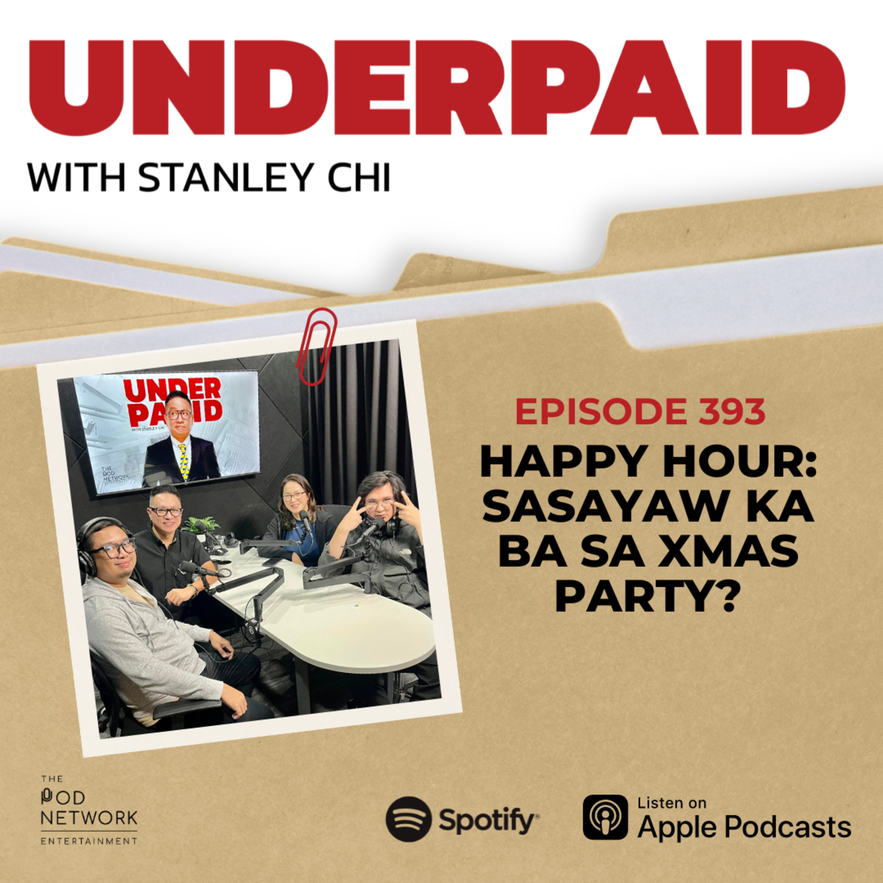 Episdoe 393: Happy Hour: Sasayaw ka ba sa Xmas Party?