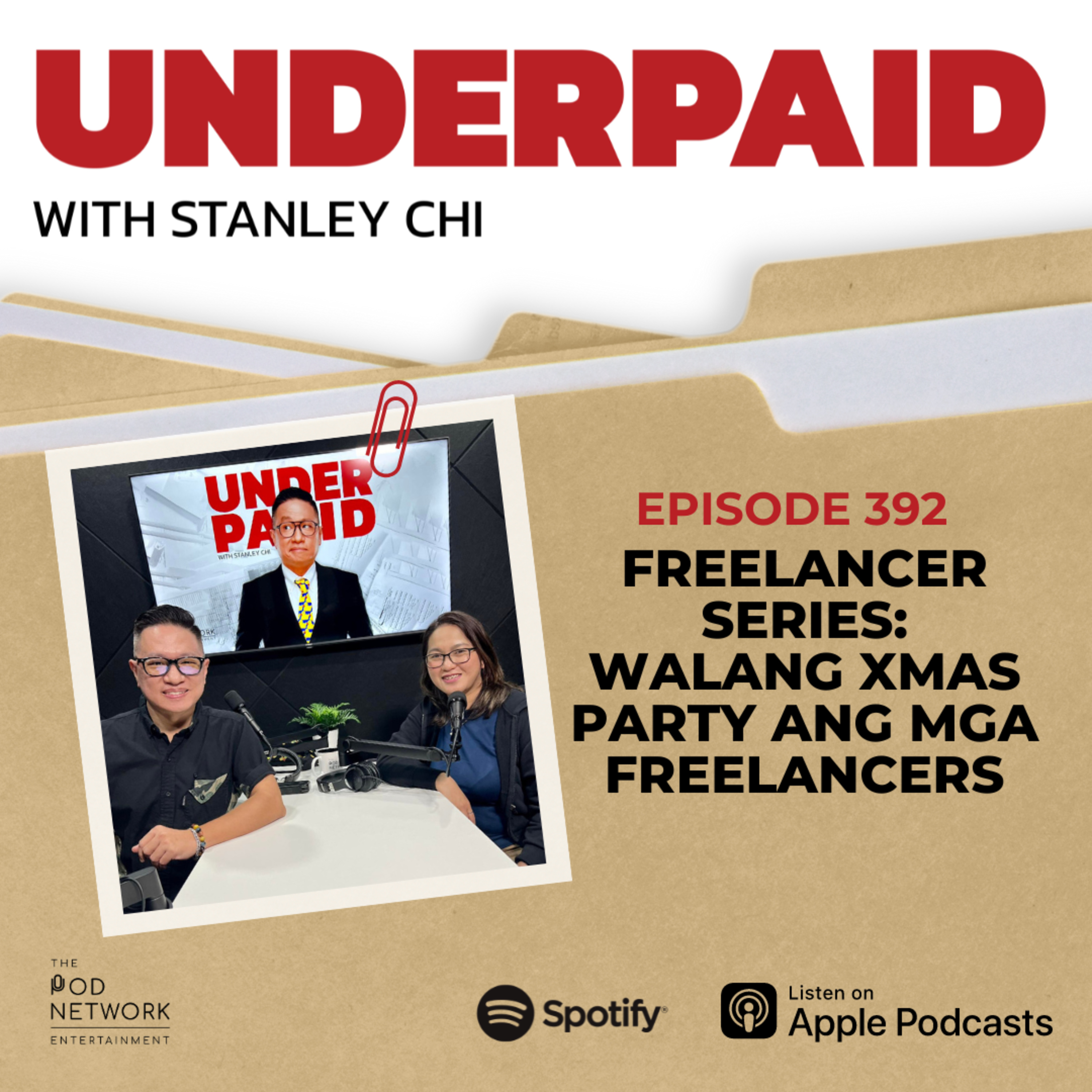 Episode 392: Freelancer Series: Walang Xmas party ang mga freelancers