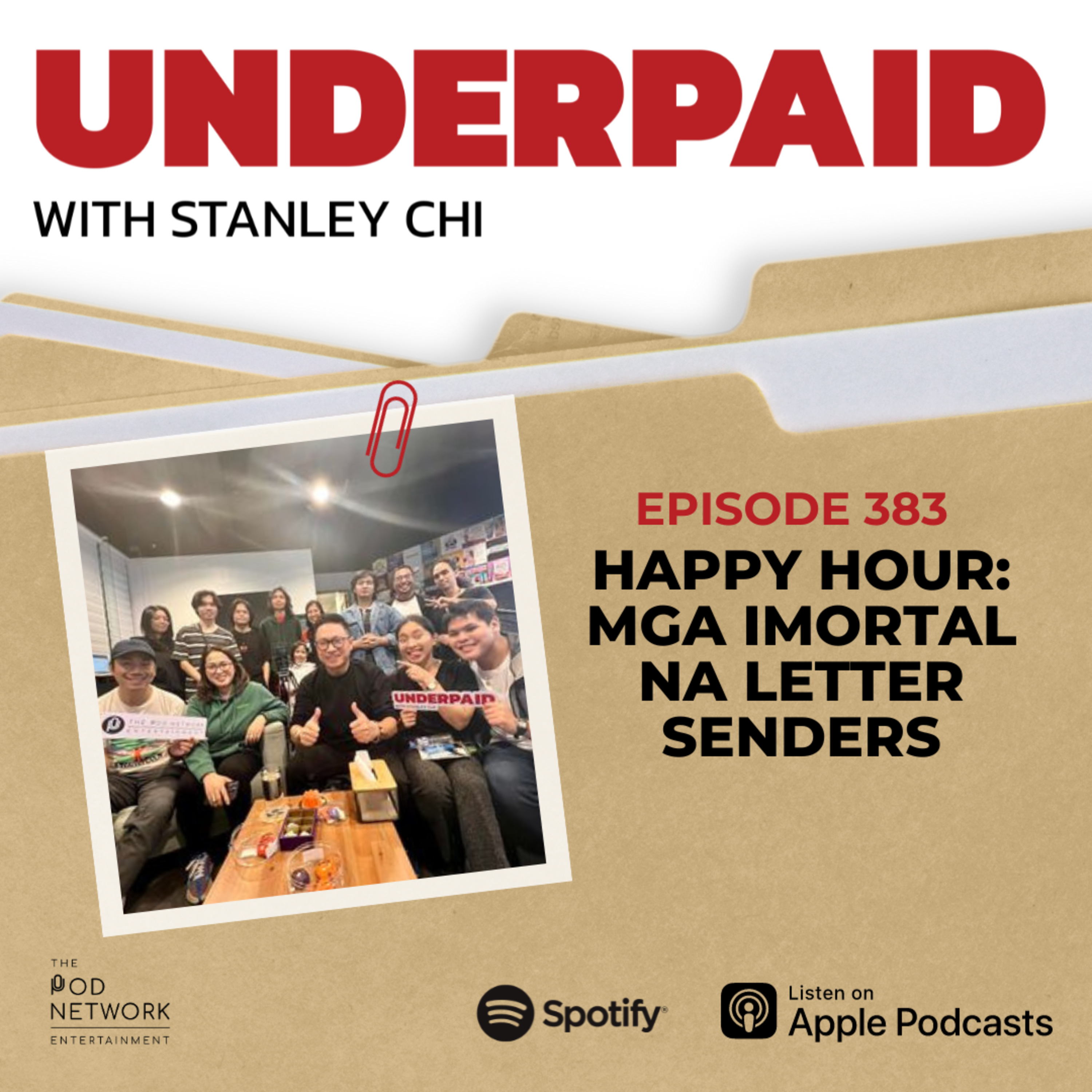 Episode 383: Happy Hour: Mga Imortal na Letter Senders