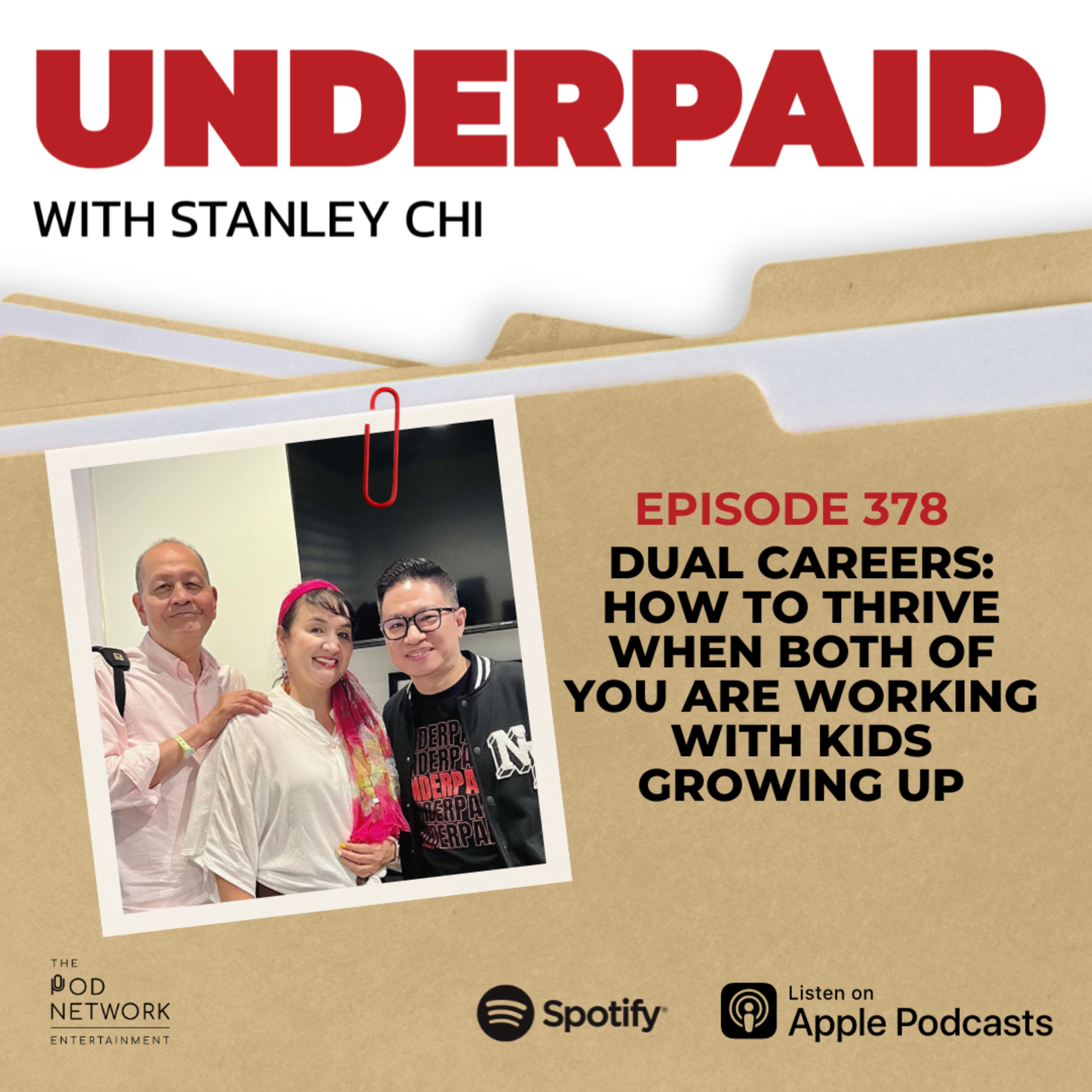 Episode 378: Dual Careers: How To Thrive When Both of You are Working with Kids Growing Up