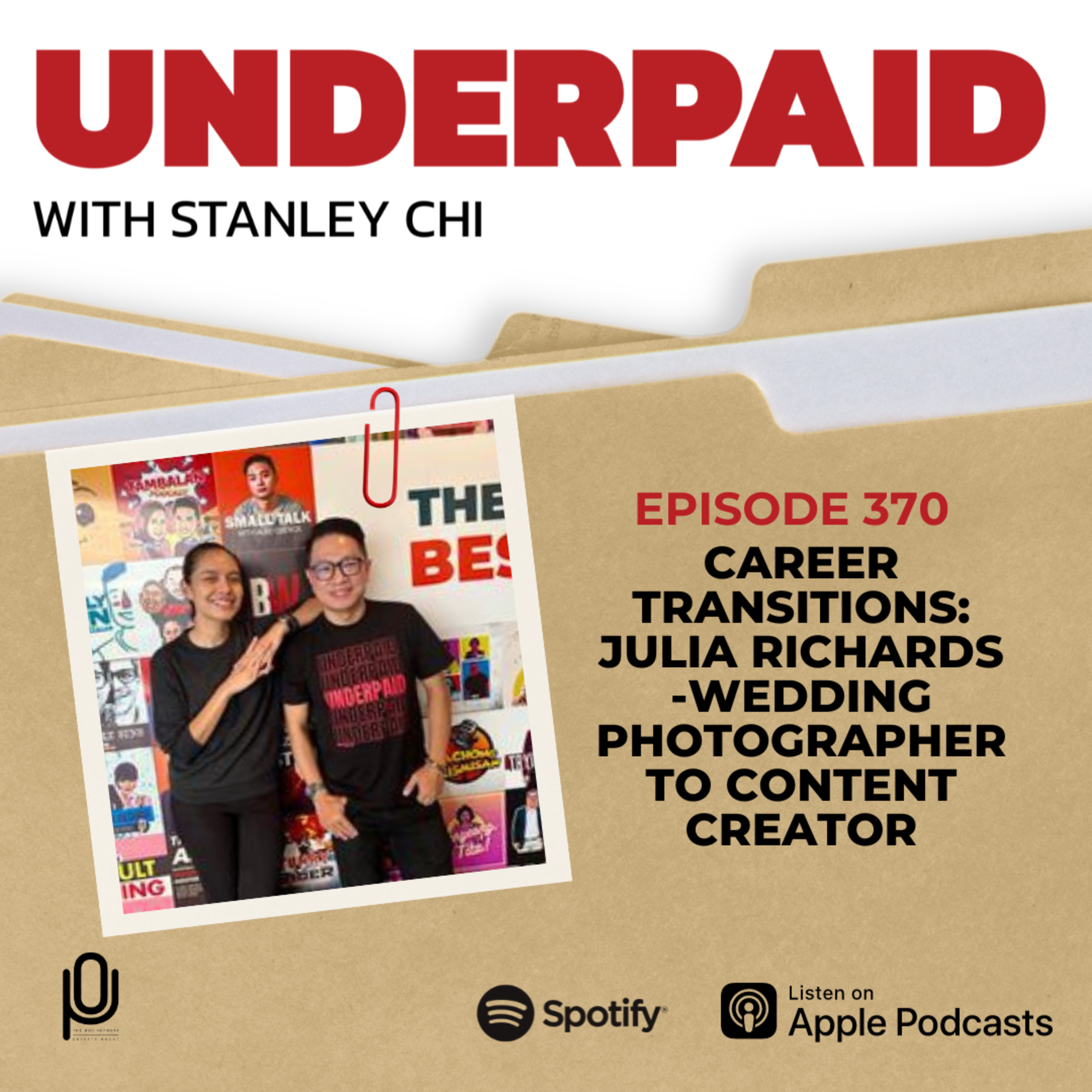 Episode 370: Career Transitions: Julia Richards -Wedding Photographer to Content Creator